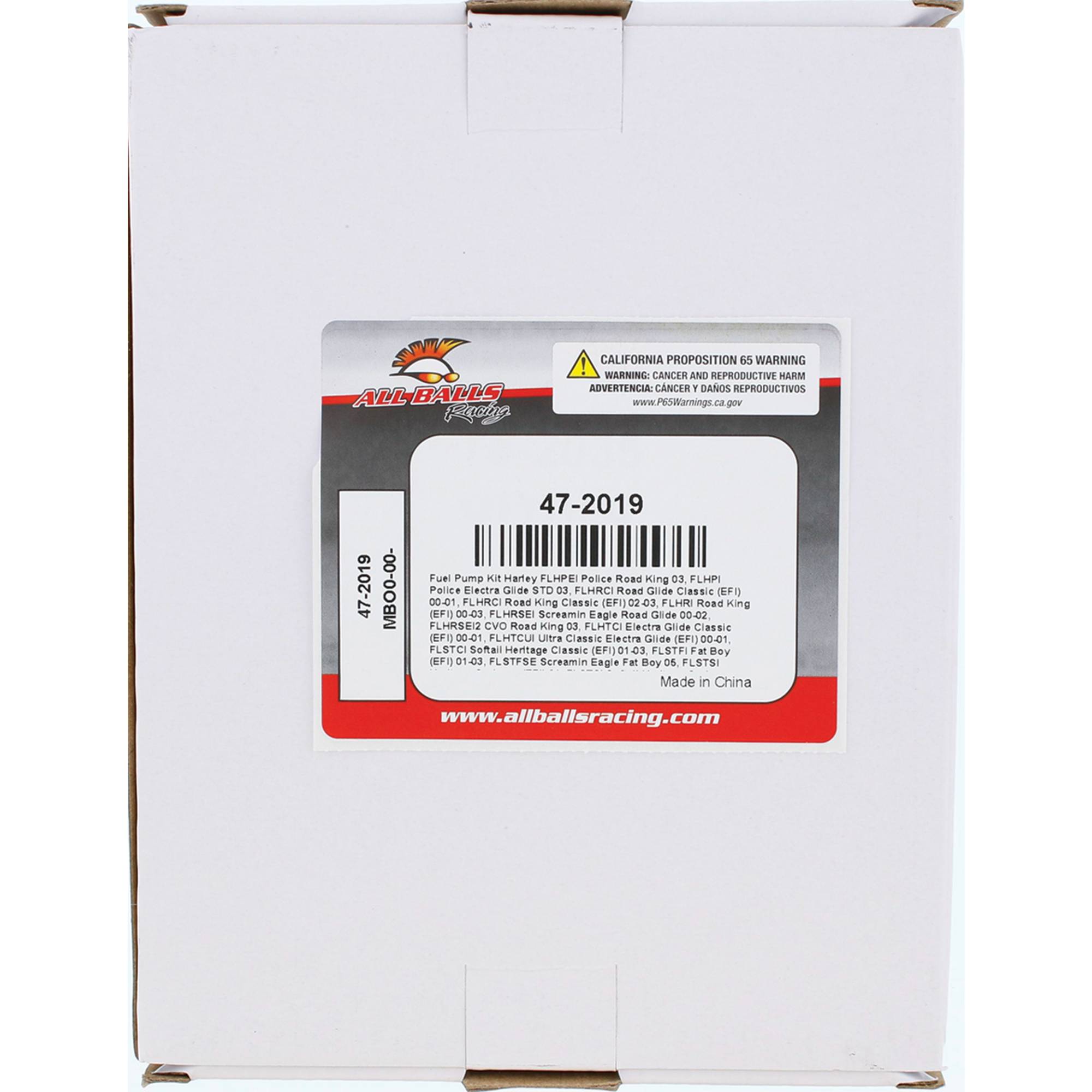 All Balls Fuel Pump Kit (47-2019) for Harley FLTRI Road Glide (EFI) 00 01 02 03