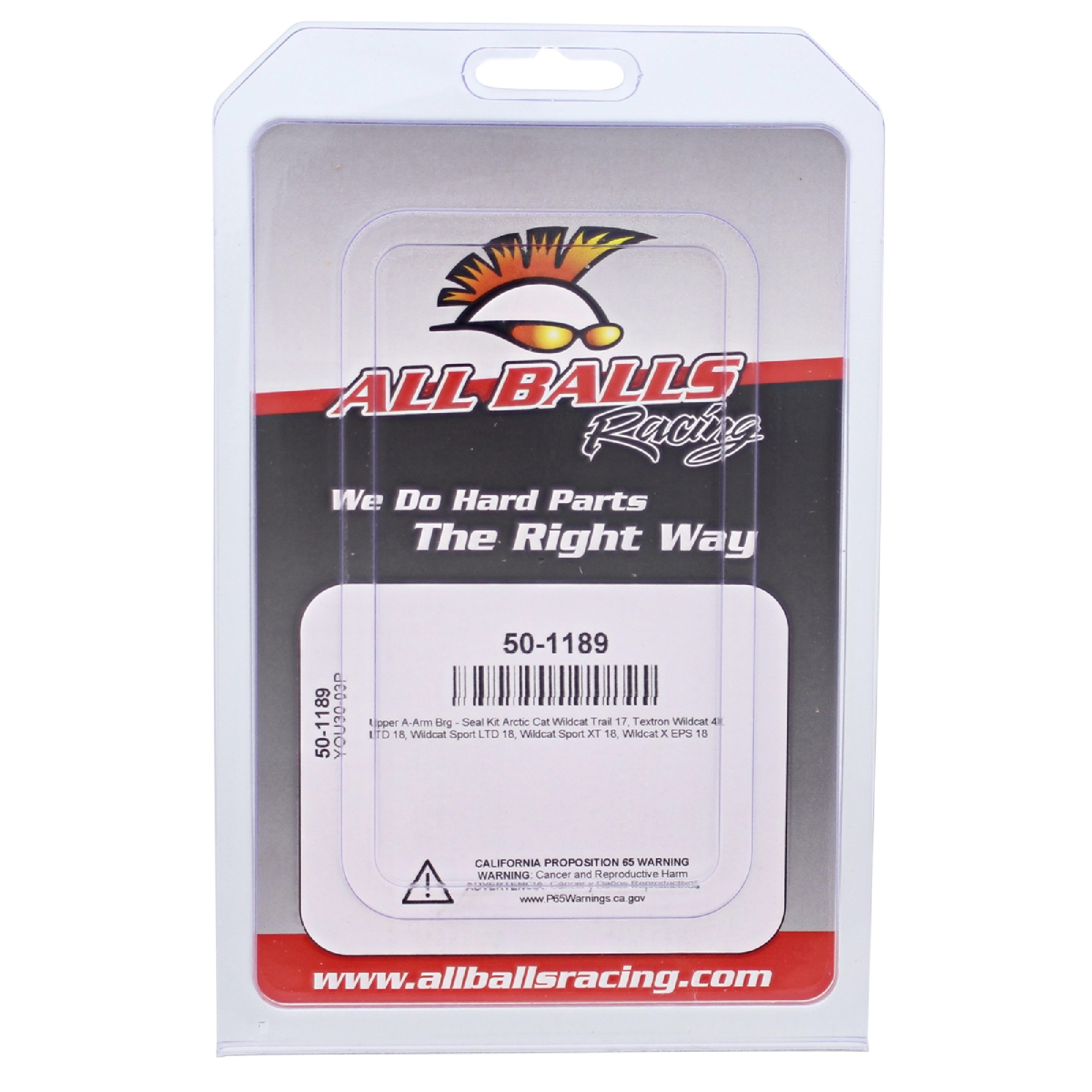 All Balls A-Arm Kit (50-1189) for Arctic Cat Wildcat Sport LTD 18