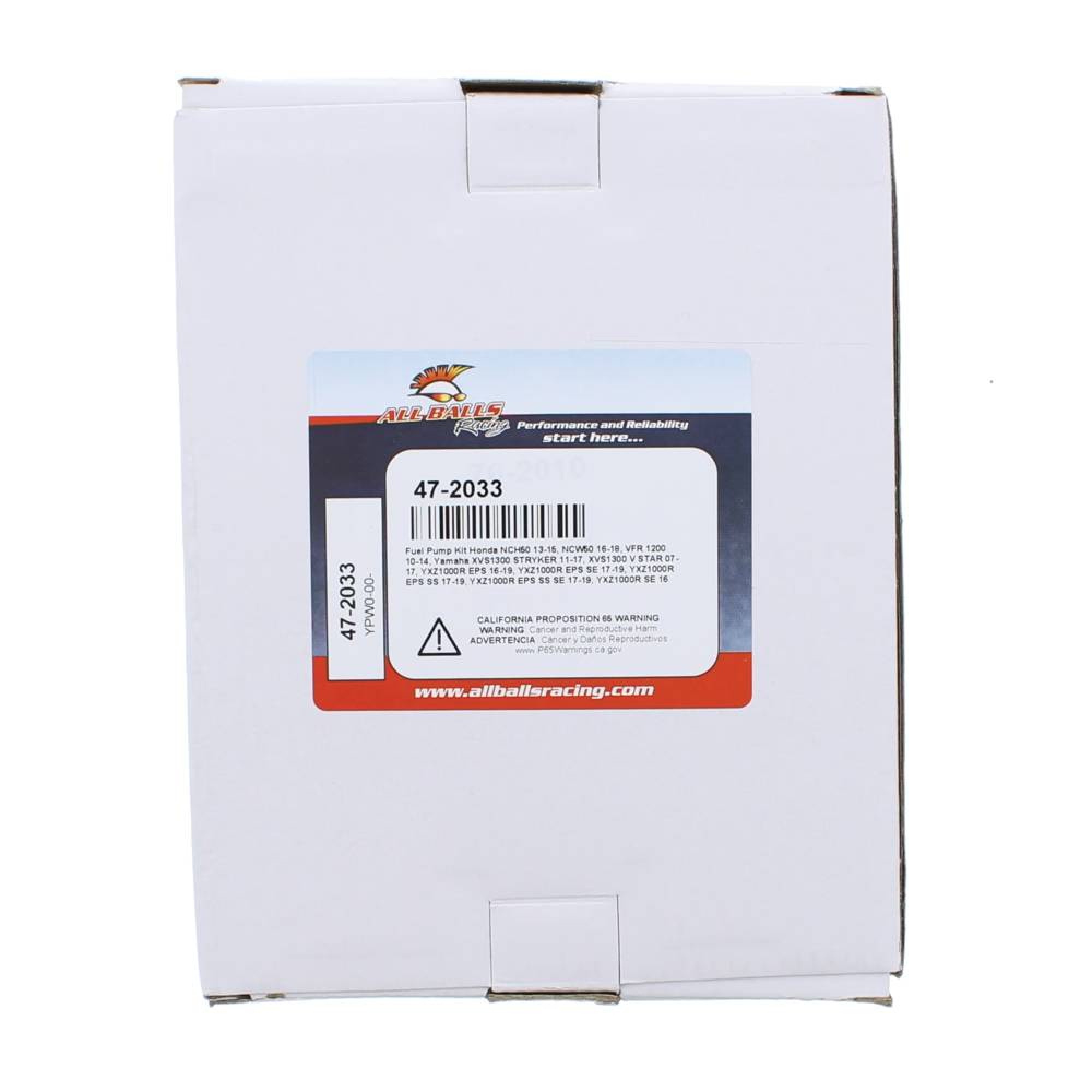 All Balls Fuel Pump Kit (47-2033) for Yamaha YXZ1000R SE 16, YZF-R6 06 07