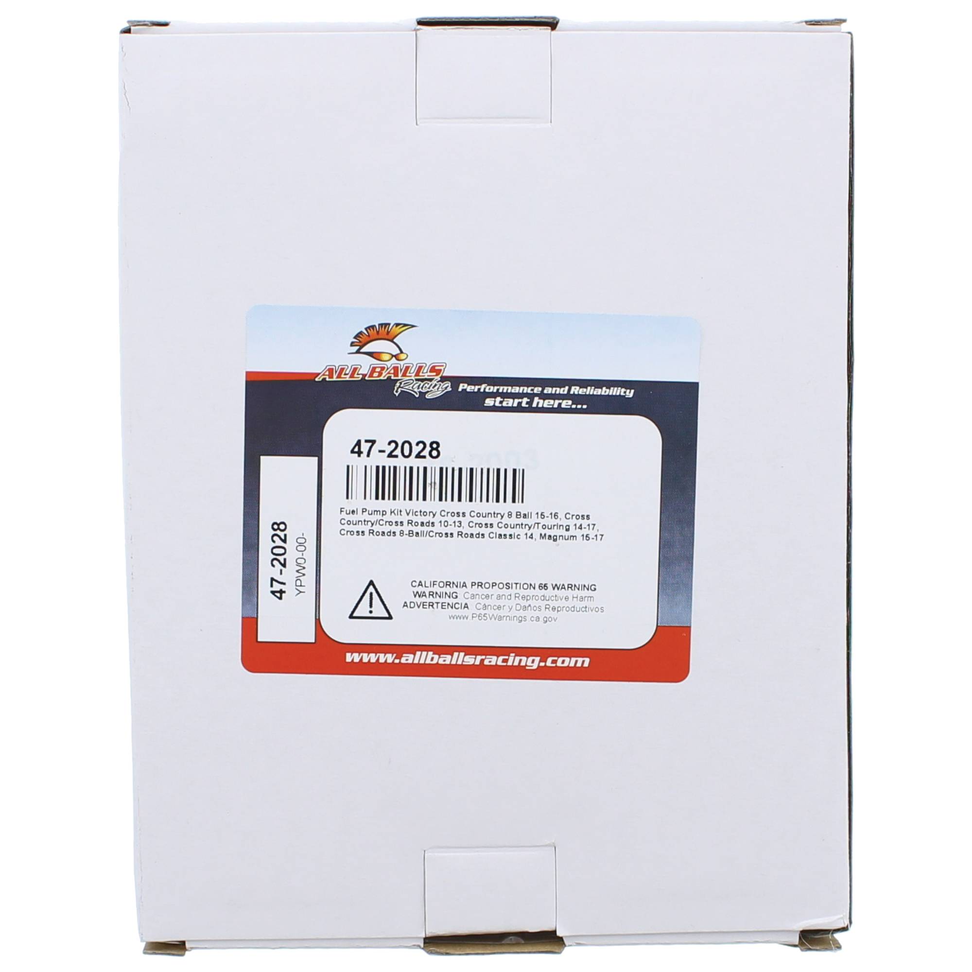 All Balls Fuel Pump Kit (47-2028) for Victory Hammer 8 Ball 14 15 16 17