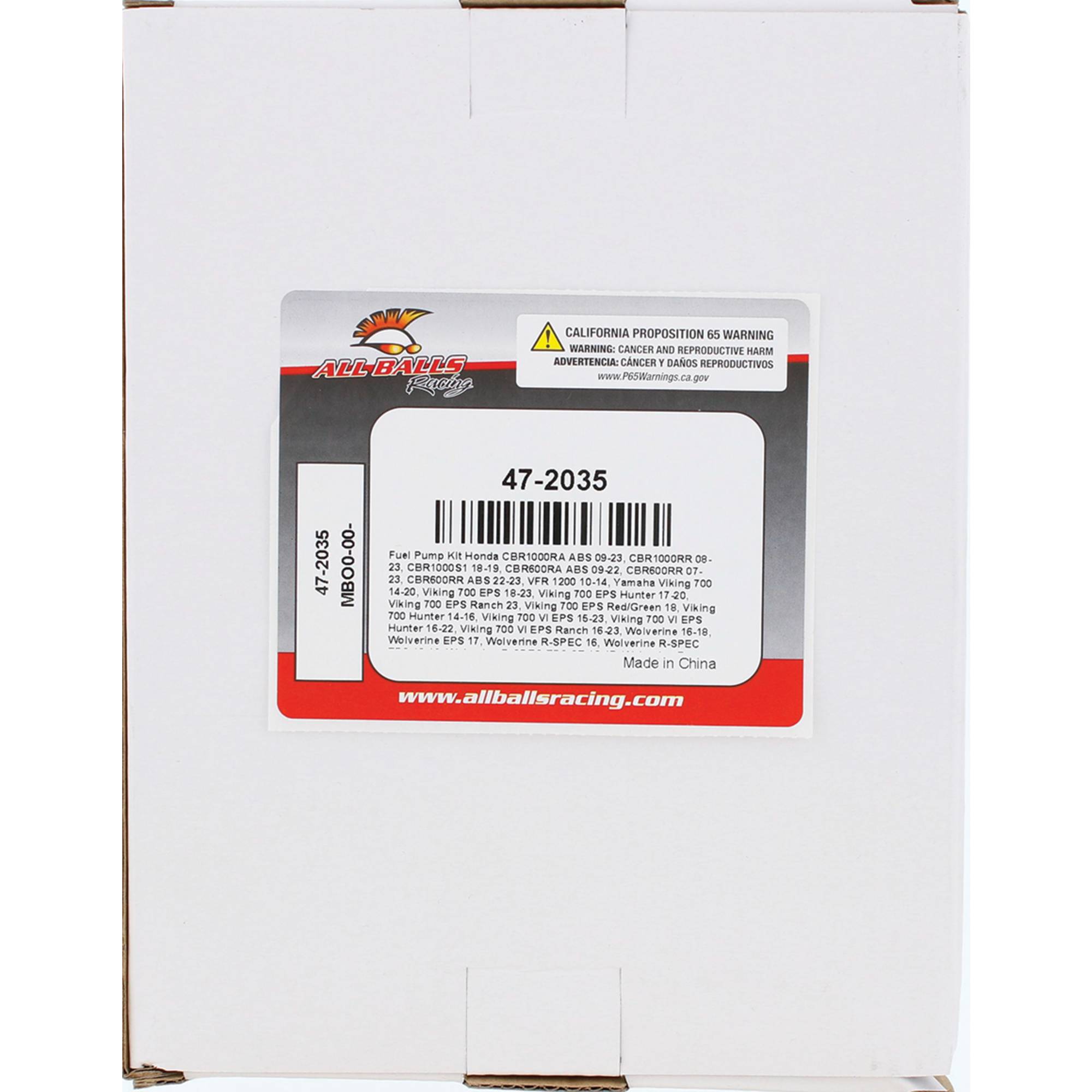 All Balls Fuel Pump Kit (47-2035) for Yamaha KODIAK 700 EPS 4WD 16 17 18 19