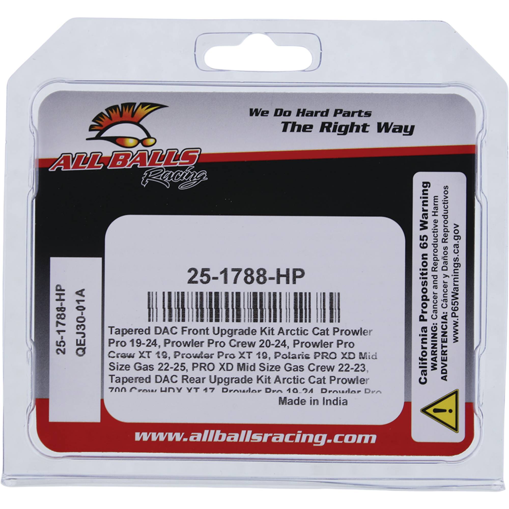 Tapered Dac Wheel Bearing Upgrade for Polaris ACE 325