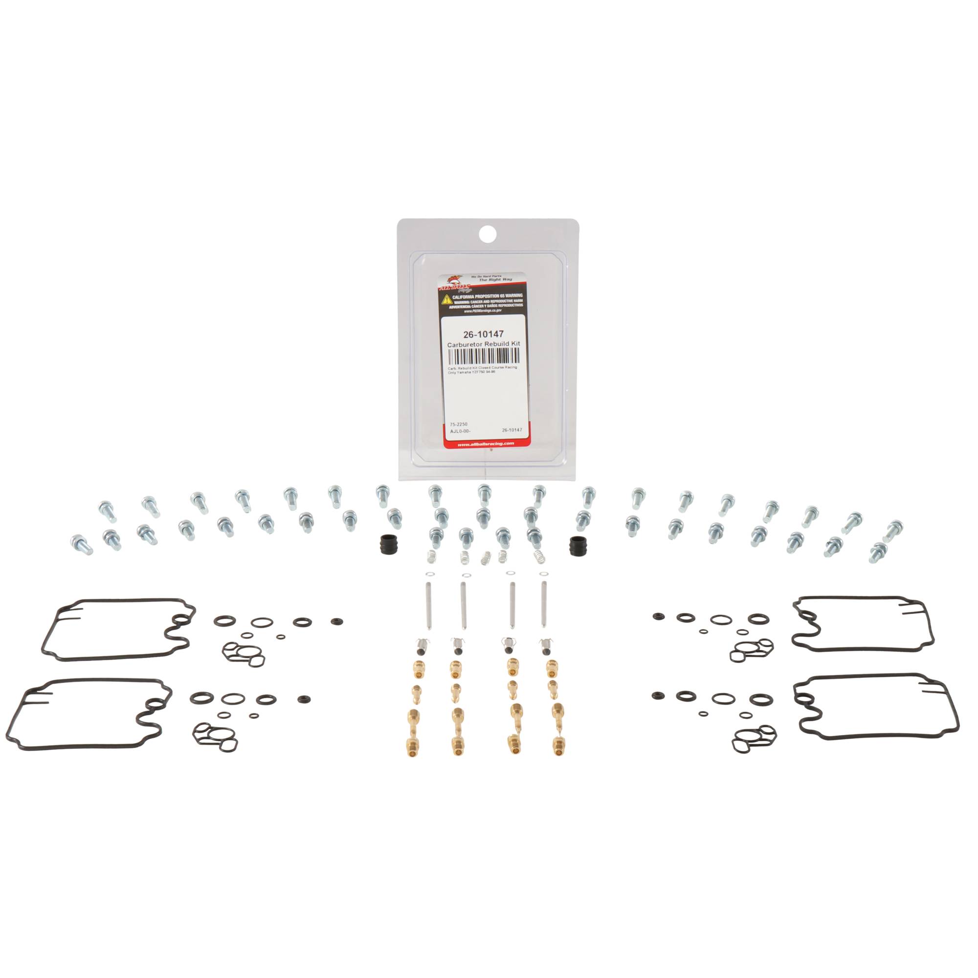 Carburetor Rebuild Kit (26-10147) for Yamaha YZF750 94, 96-98