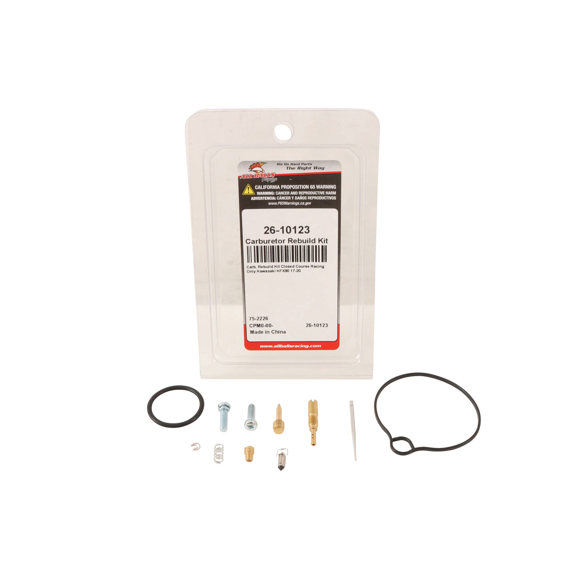 Carburetor Rebuild Kit (26-10123) for Kawasaki KFX90 17, 19