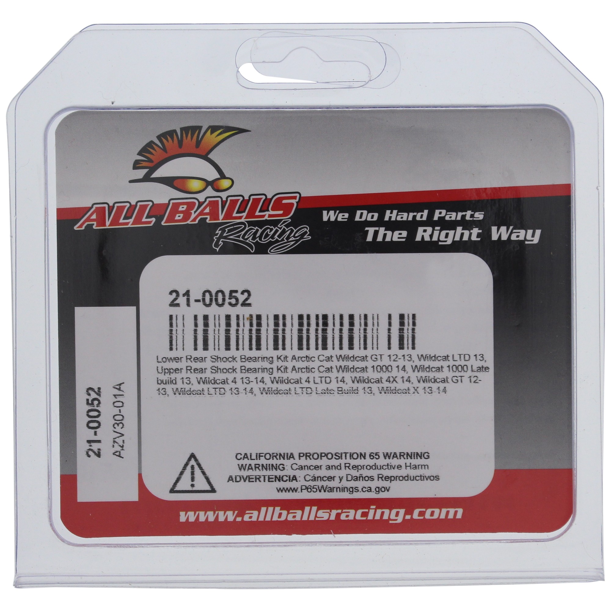 All Balls Shock Bearing Kit (21-0052) for Arctic Cat Wildcat 1000 2014