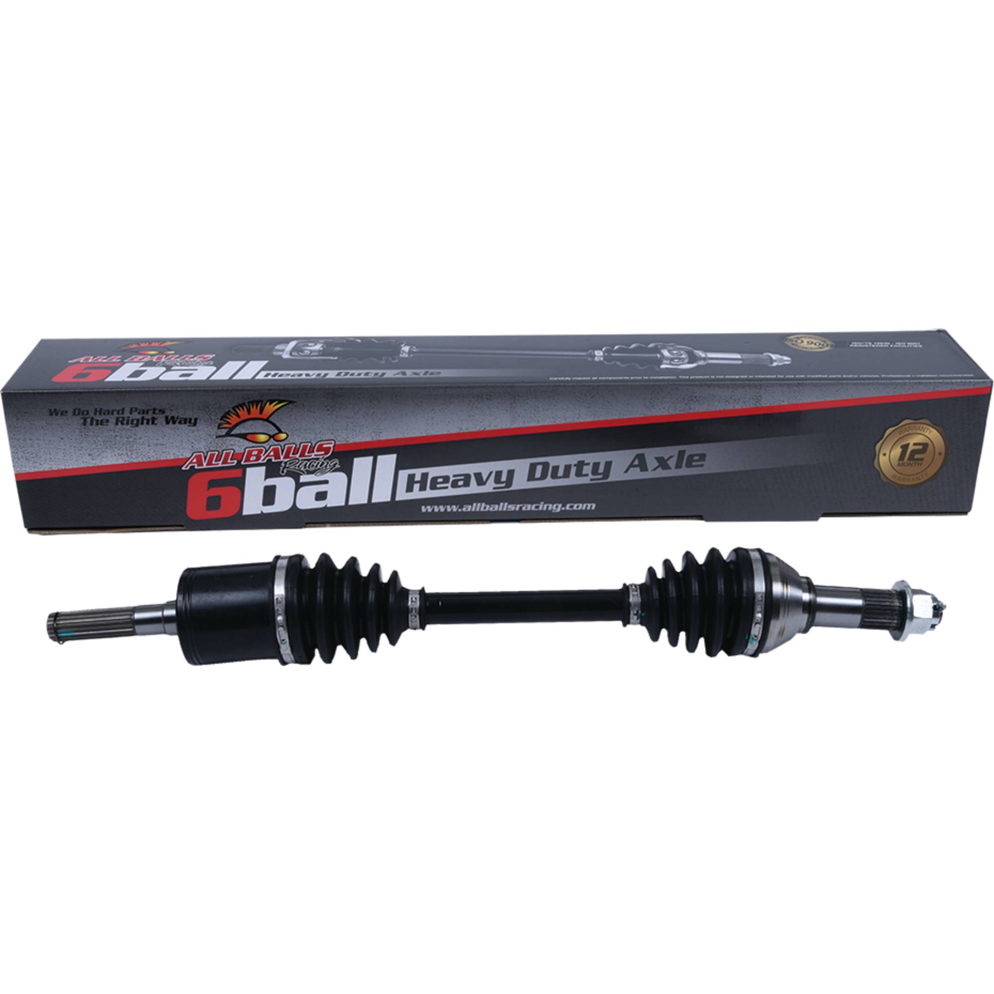 All Balls Racing 6 Ball Axle Front Left for Can-Am Maverick Trail 1000 18-19