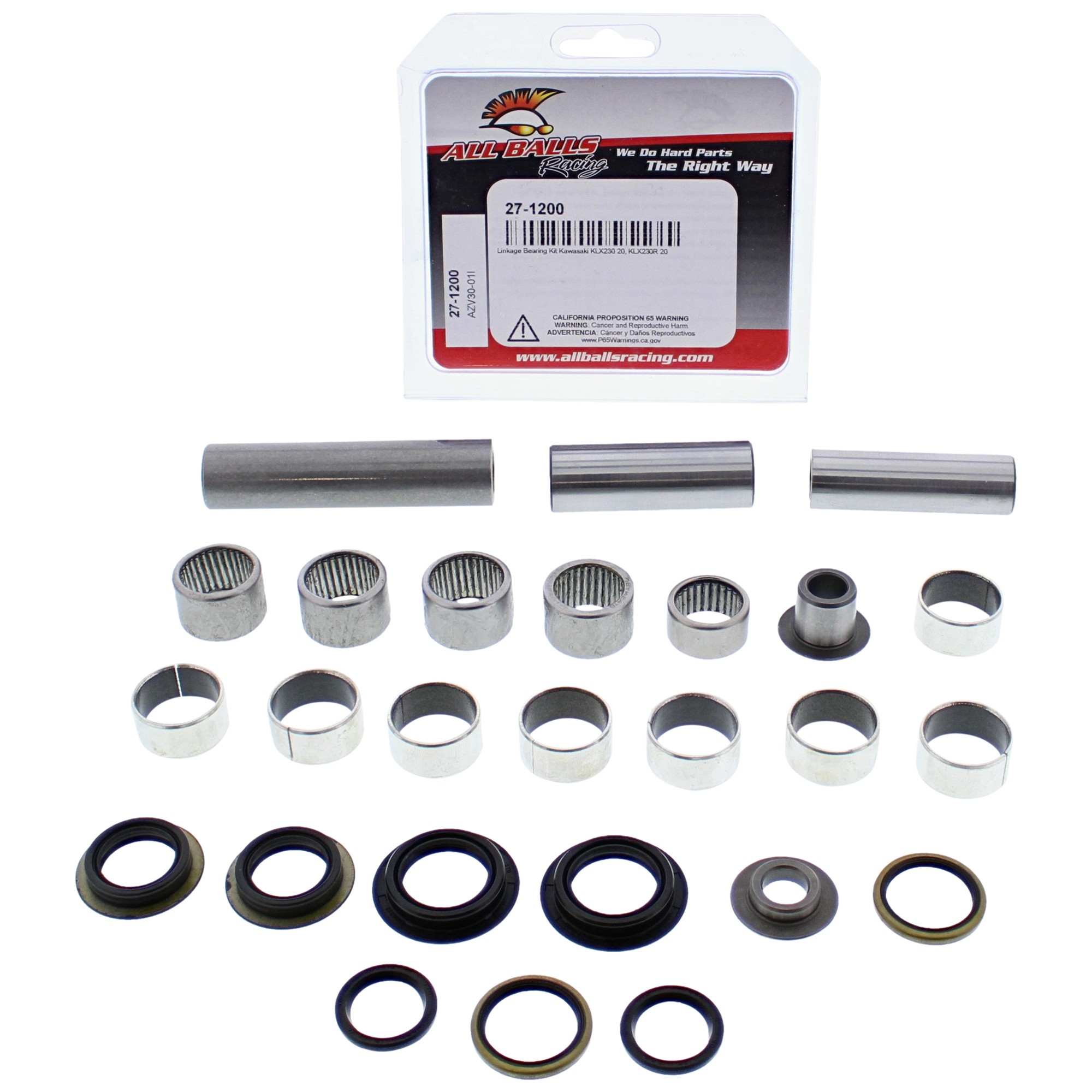 All Balls Linkage Bearing Kit (27-1200) for Kawasaki KLX230 20, KLX230R 20