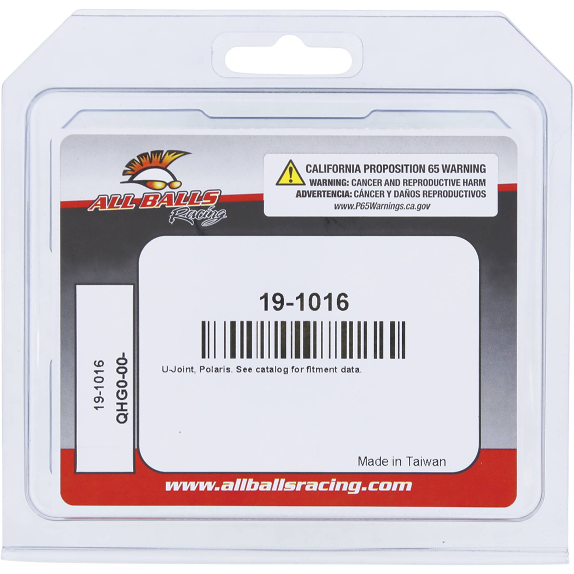 U-Joint, Front Drive Shaft-Diff Side for Polaris Scrambler 1000 Xp Ho Eps, 19-1016