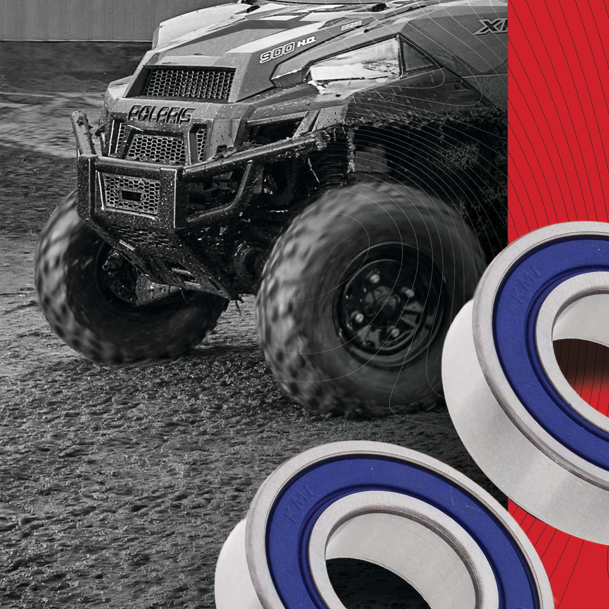 Rear Wheel Bearing Kit for Honda Crf150R/Rb 07-17 25-1540