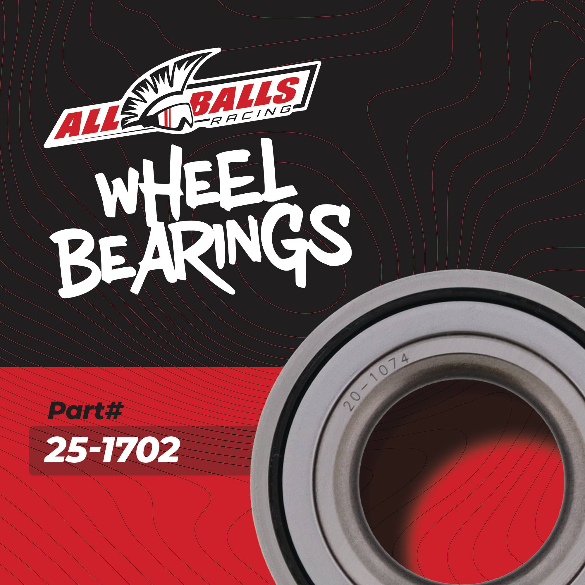 Rear Wheel Bearing Kit for Kawasaki Teryx 4 4X4 12-13, 25-1702