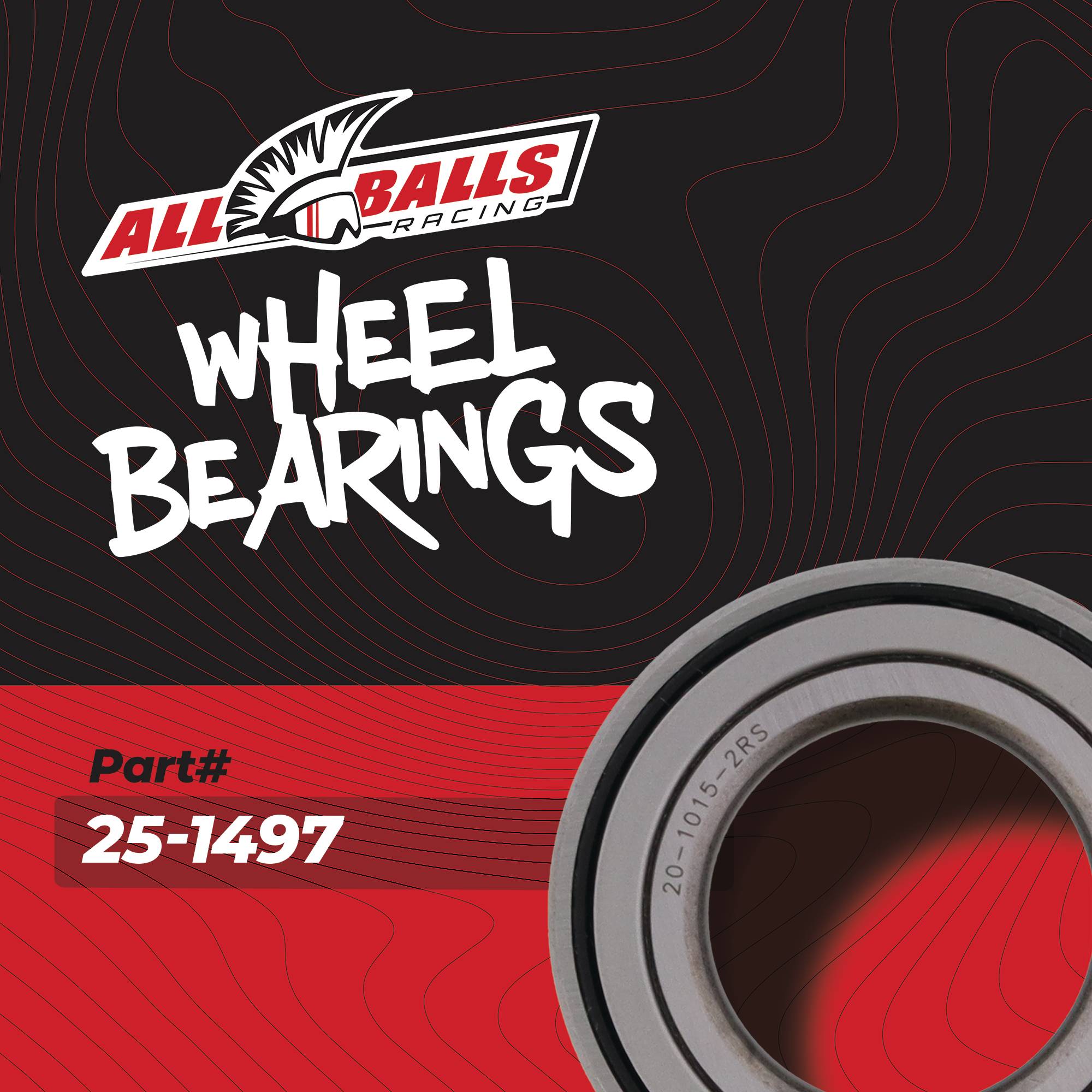 Wheel Bearing Seal Kit for Kawasaki Suzuki, 25-1497