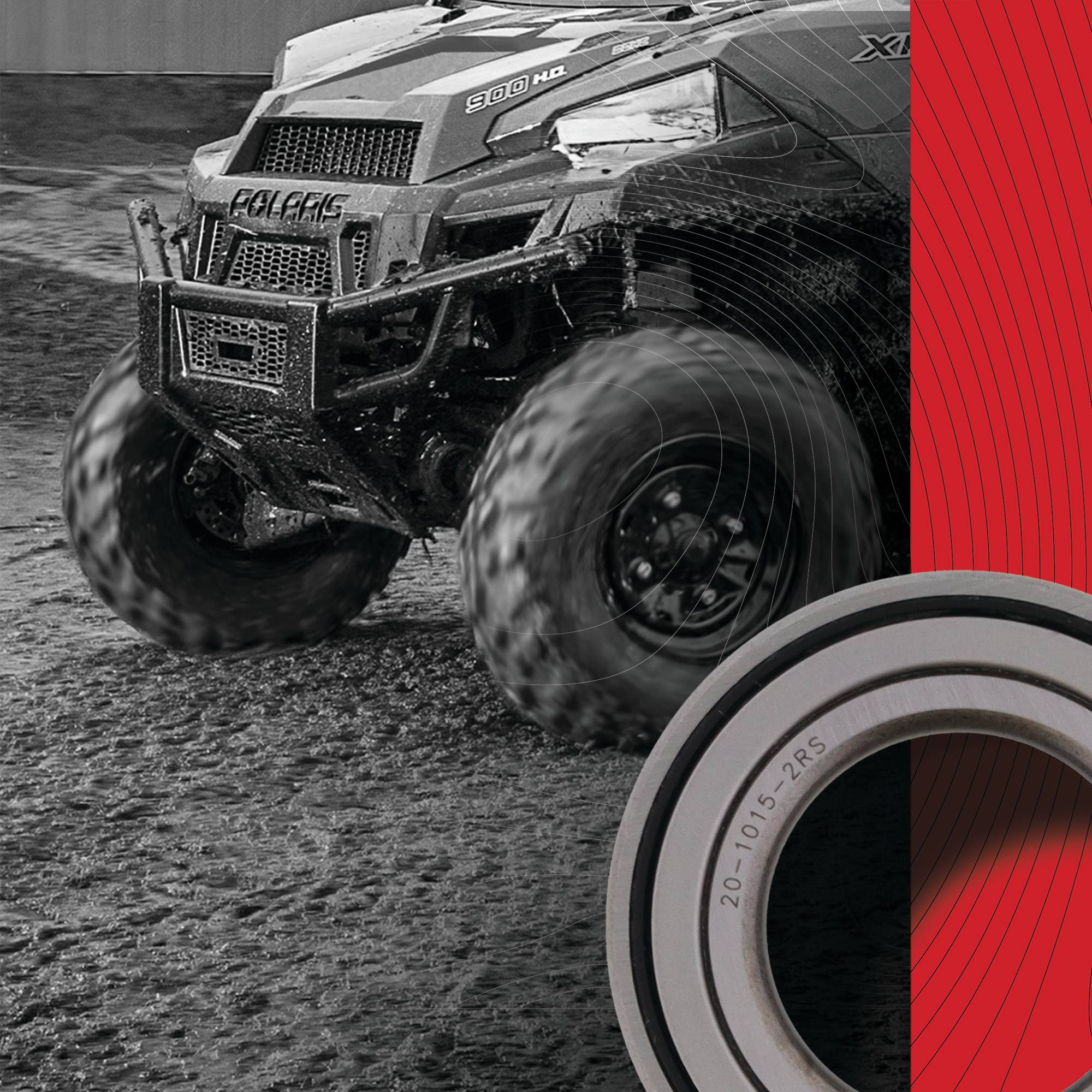 Wheel Bearing Seal Kit for Kawasaki Suzuki, 25-1497