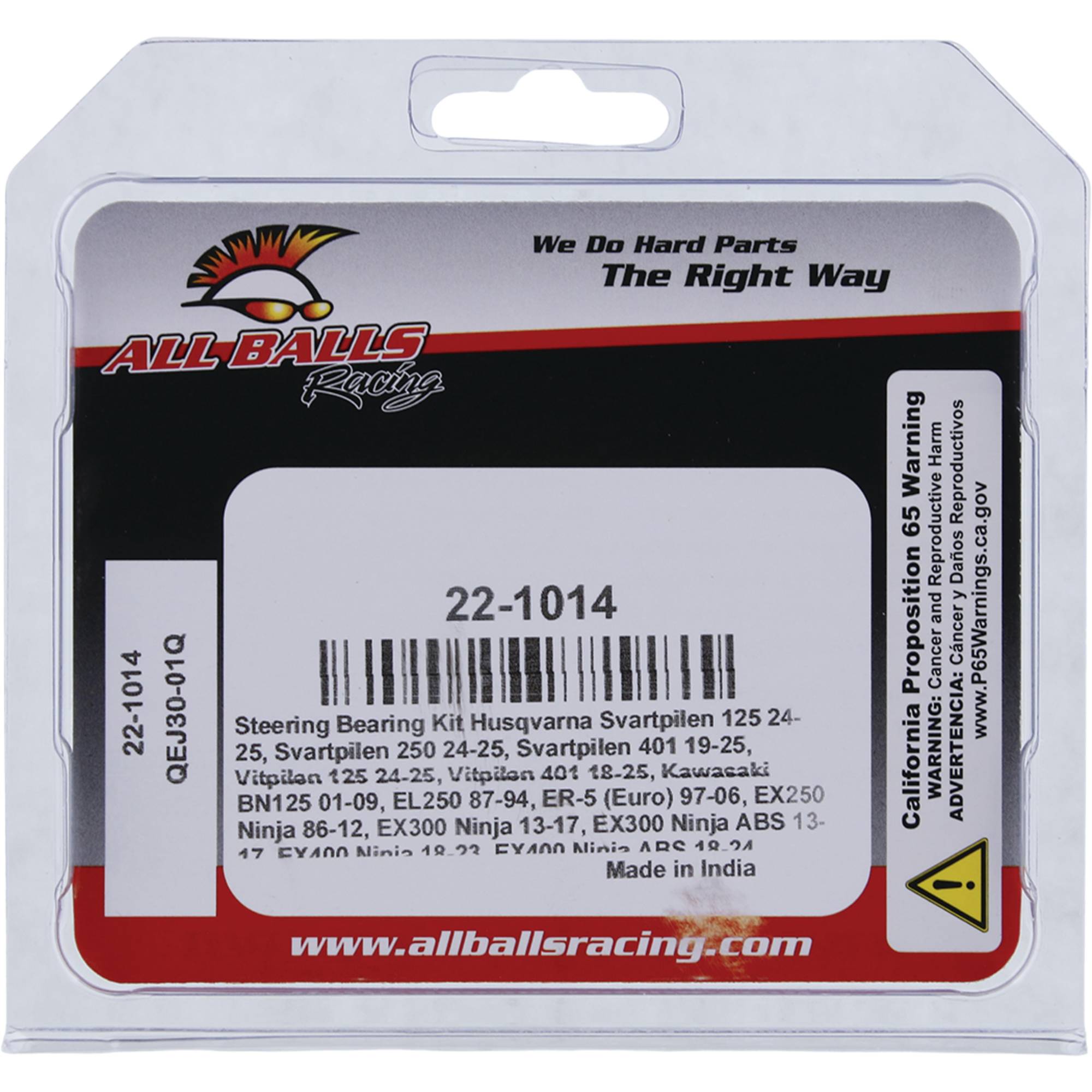 22-1014 Steering Stem Bearing Seal Kit for Kawasaki, 22-1014