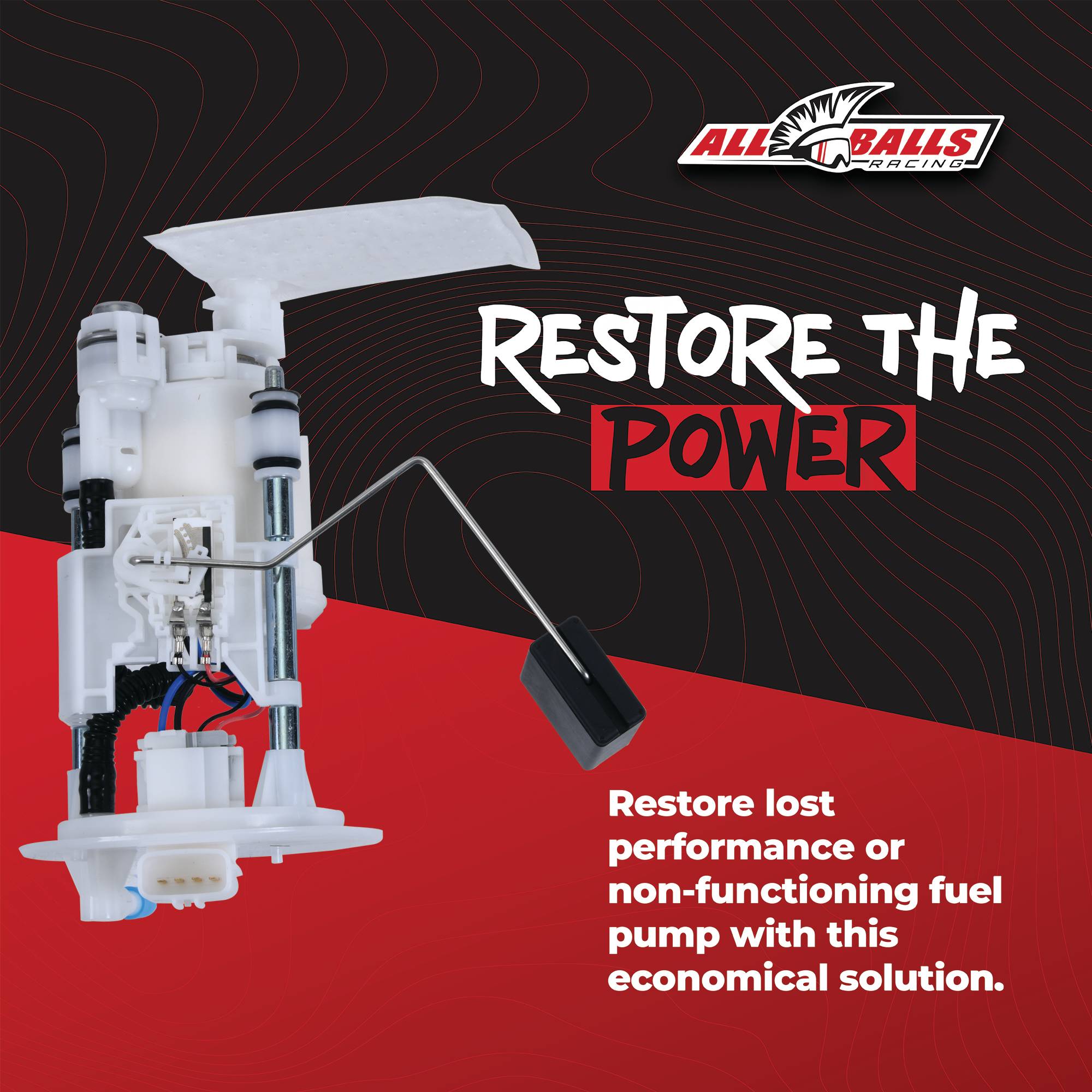 All Balls Fuel Pump Module (47-1034) for Yamaha VIKING 700 2014-2020