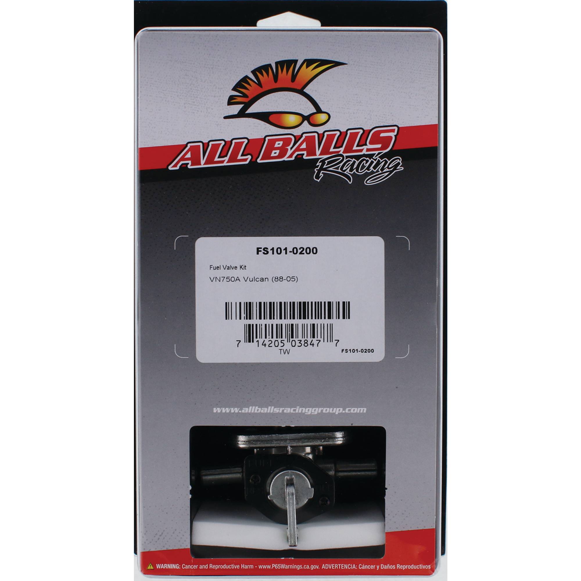 Fuel Valve Kit For Kawasaki VN750A Vulcan 1988-2005; FS101-0200