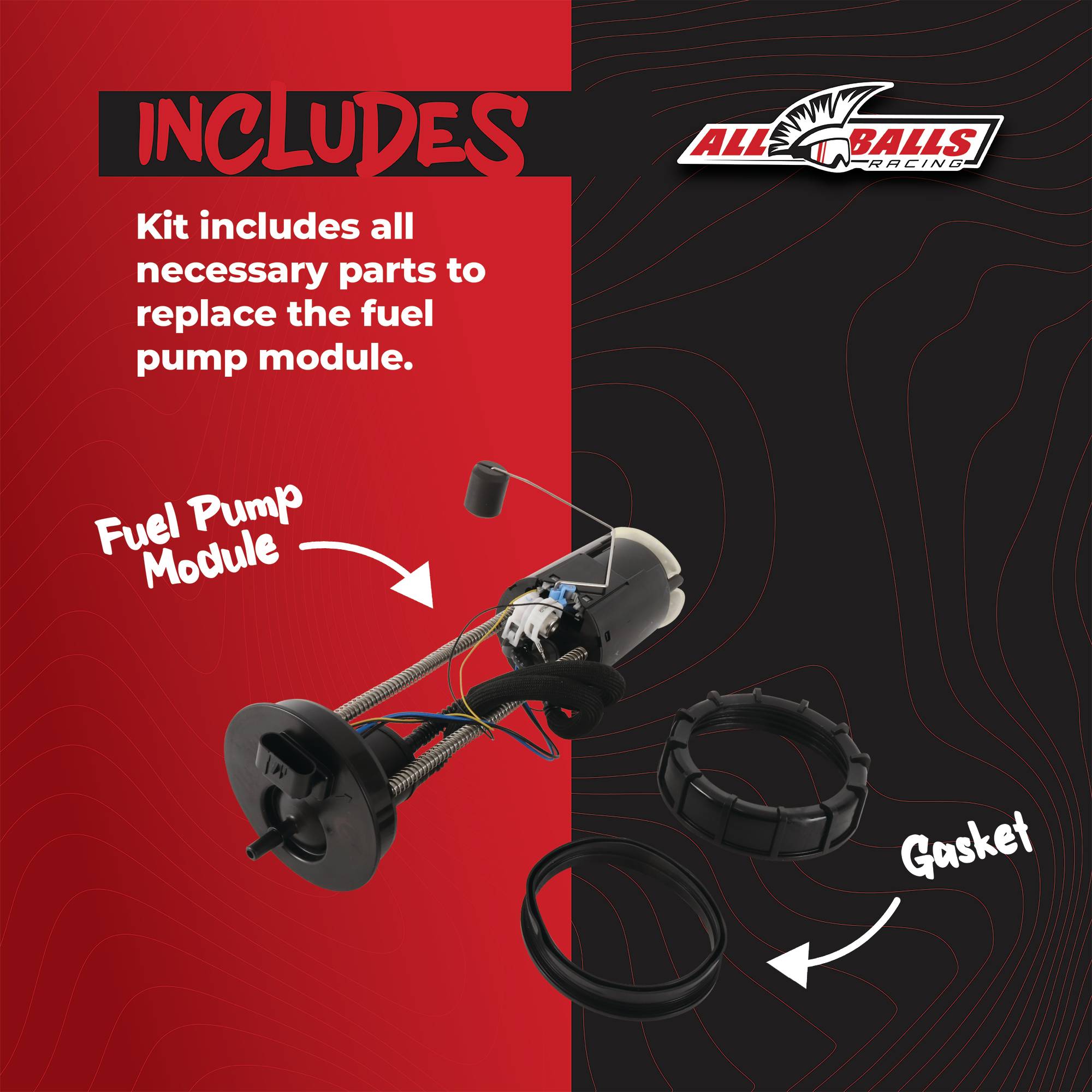 All Balls Fuel Pump Module 47-1027 for Can-Am Maverick Trail 800R DPS 2018-2020