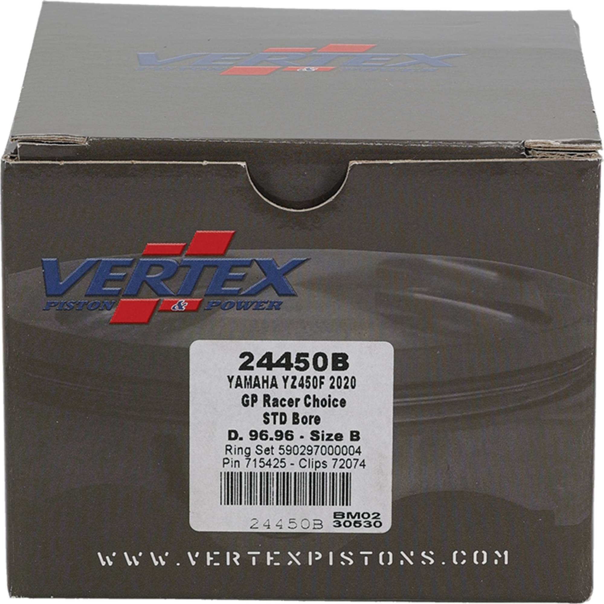 Vertex GP Racer's Choice Piston Kit 24450B for Yamaha WR 450 F 2021