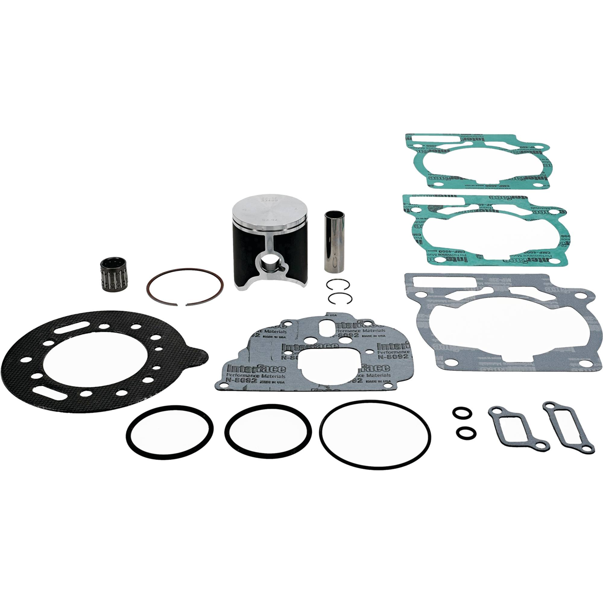 Top End Piston Kit For KTM 125 EXC, 125 SX 2001 54 mm Cylinder Dia; VTK24243A