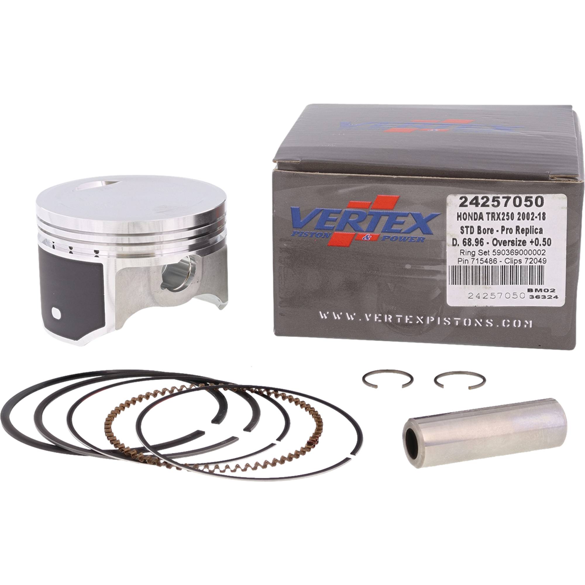 Forged Replica Piston Kit For Honda TRX 250 EX 2003-2008; 24257050