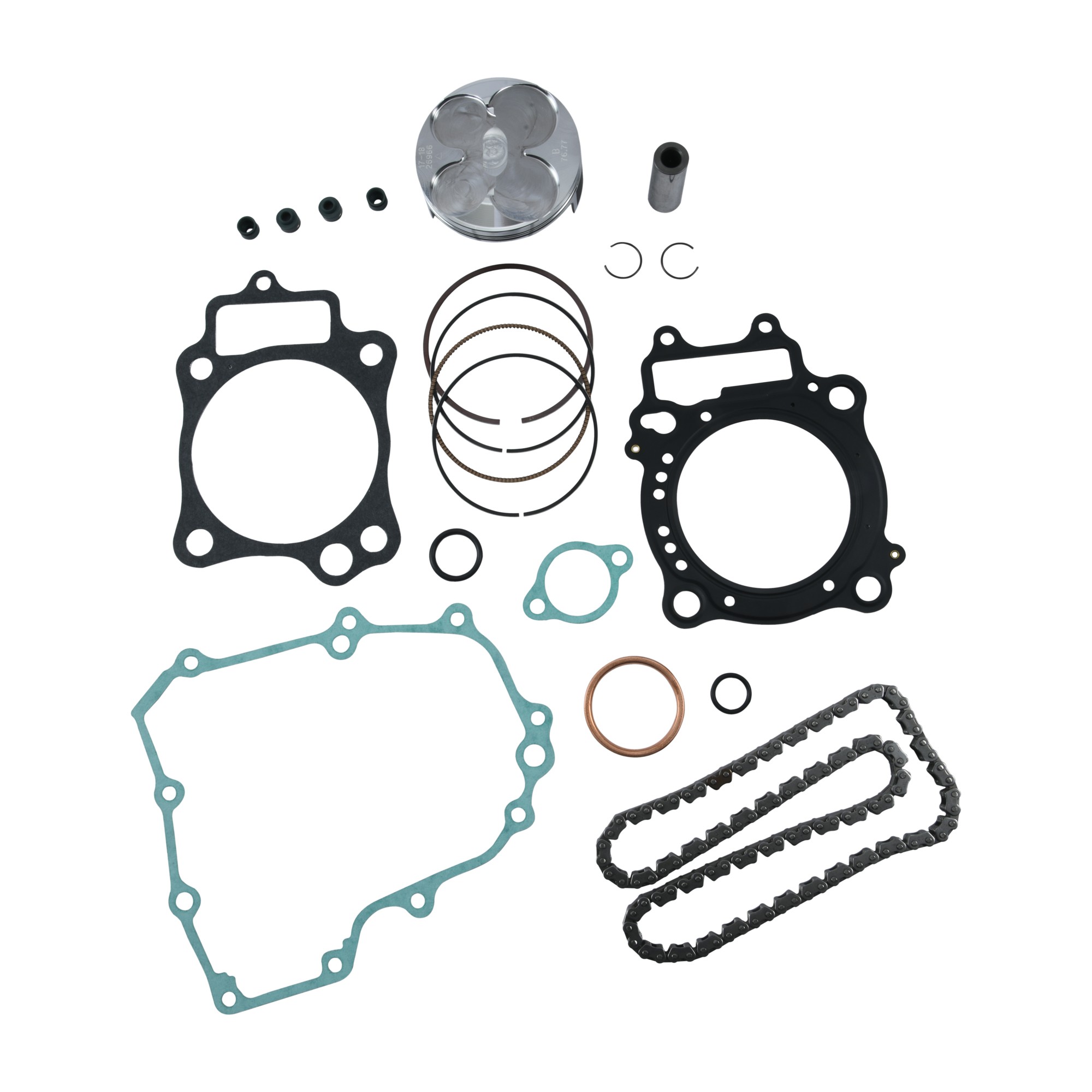 Top End Piston Kit For Honda CRF 250 R 14-15 77.77 mm Piston Dia; VTKTC23962B