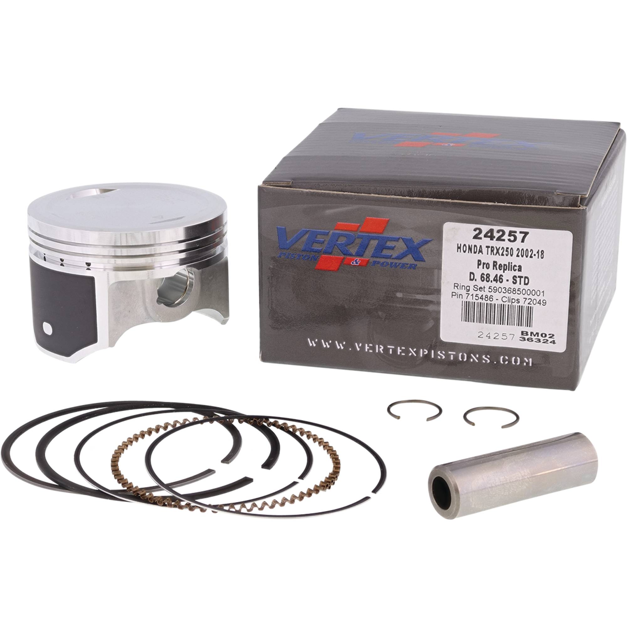 Forged Replica Piston Kit For Honda TRX 250 TM Recon 2002–2024; 24257