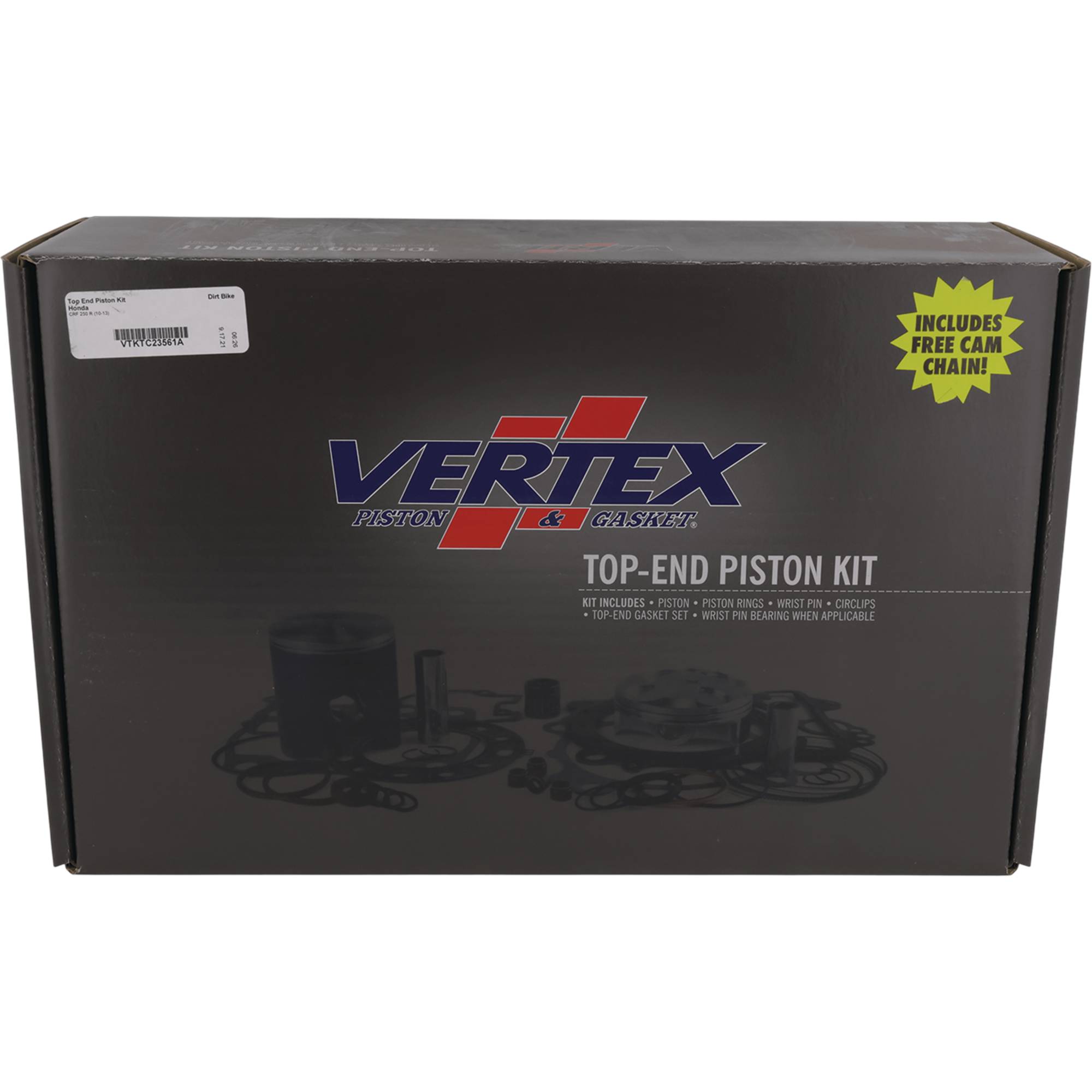 Vertex Top End Piston Kit VTKTC23561A for Honda CRF 250 R 2010-2013