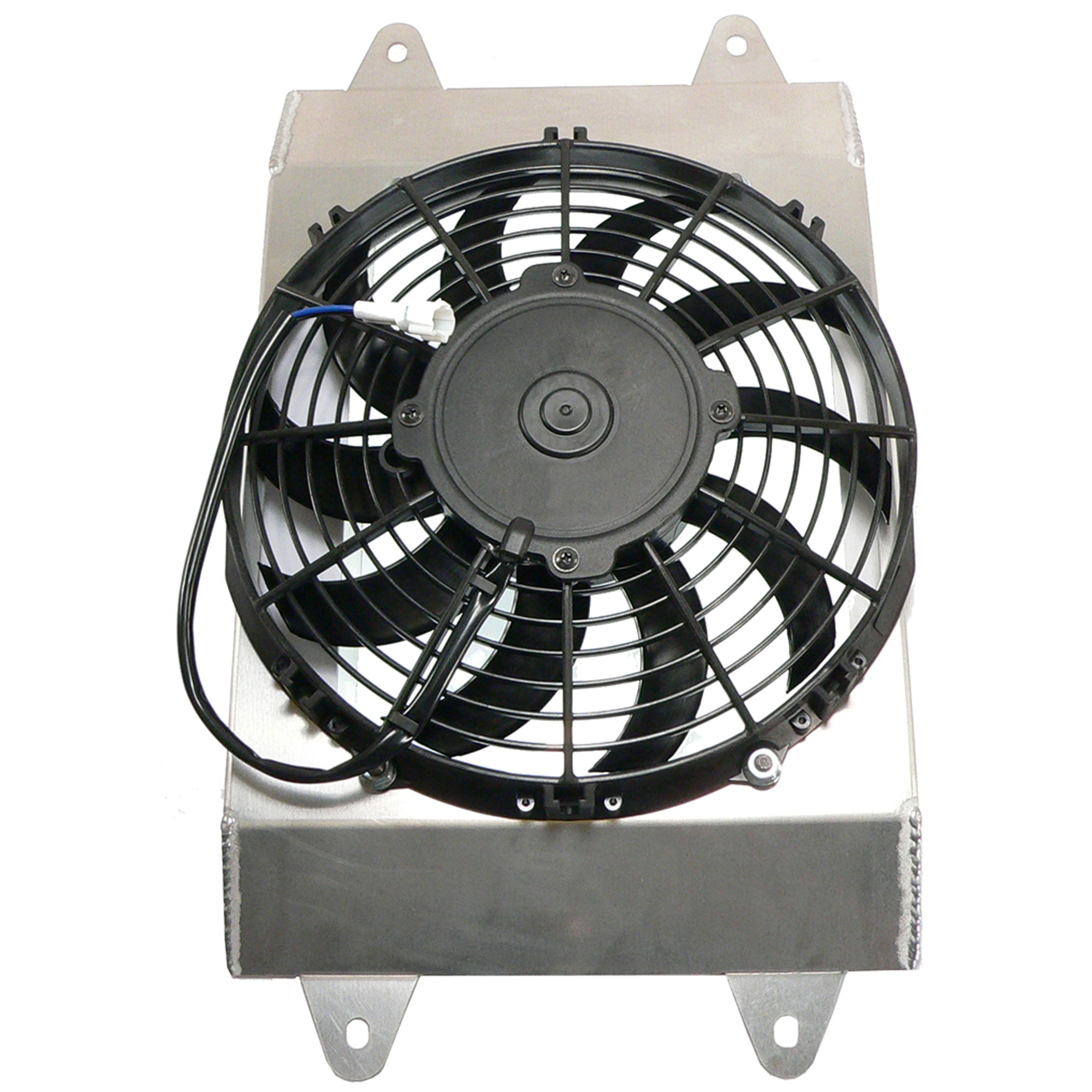 RADIATOR COOLING FAN MOTOR ASSEMBLY YAMAHA UTV 700 YXR70F RHINO 2008-2013