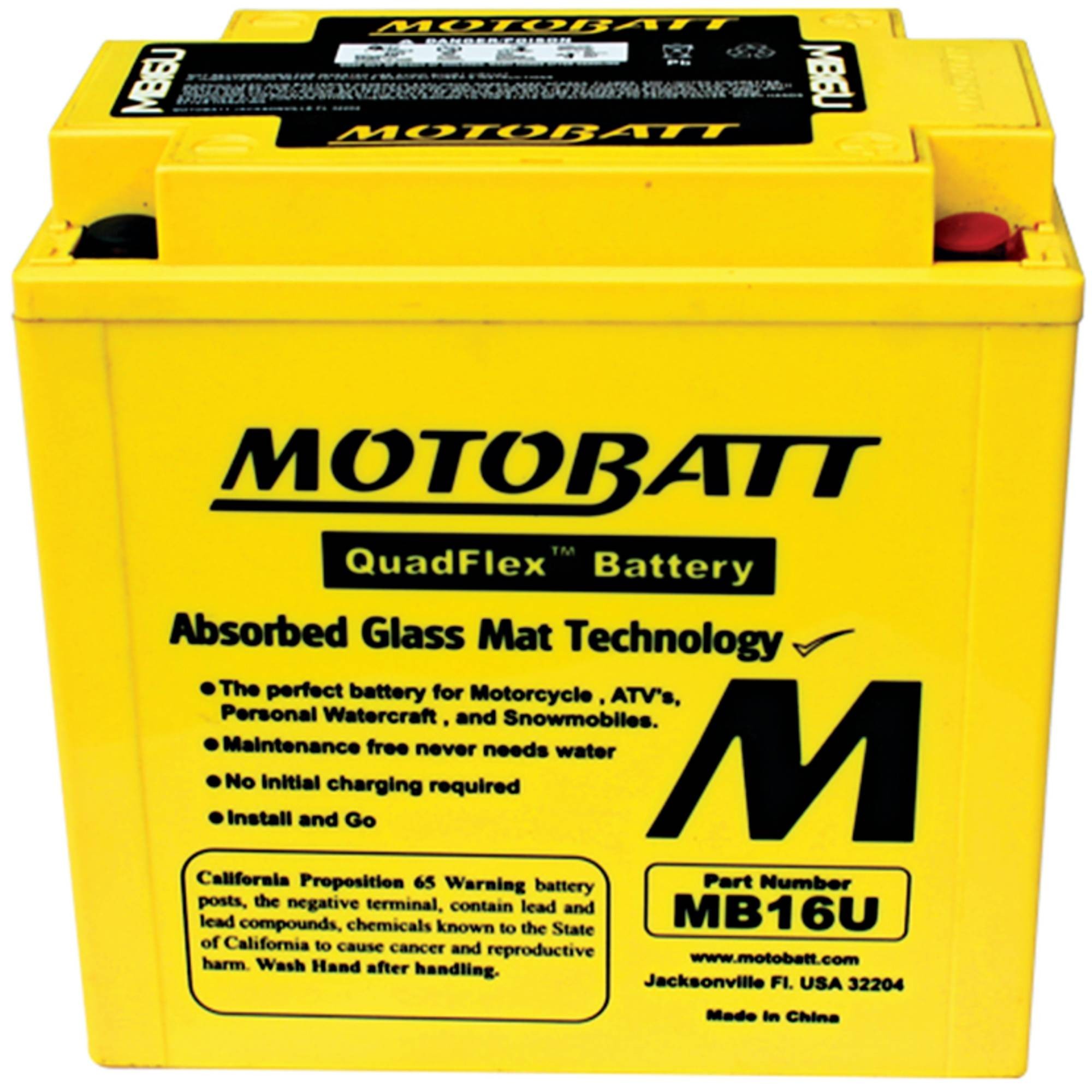 Motobatt MB16U 20Ah Battery
