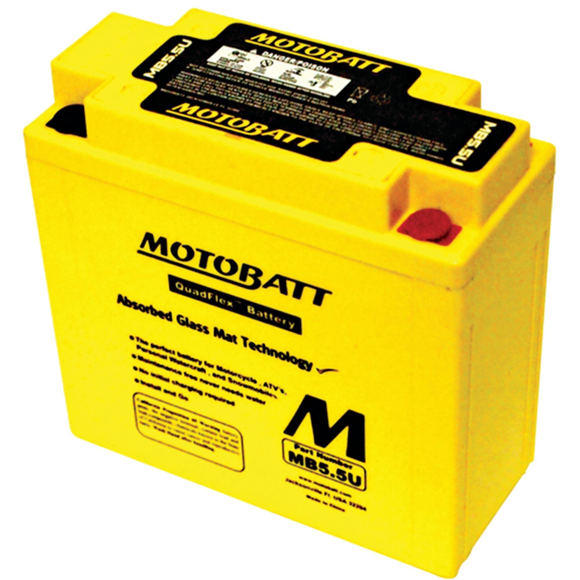 Motobatt MB5.5U 7Ah Battery