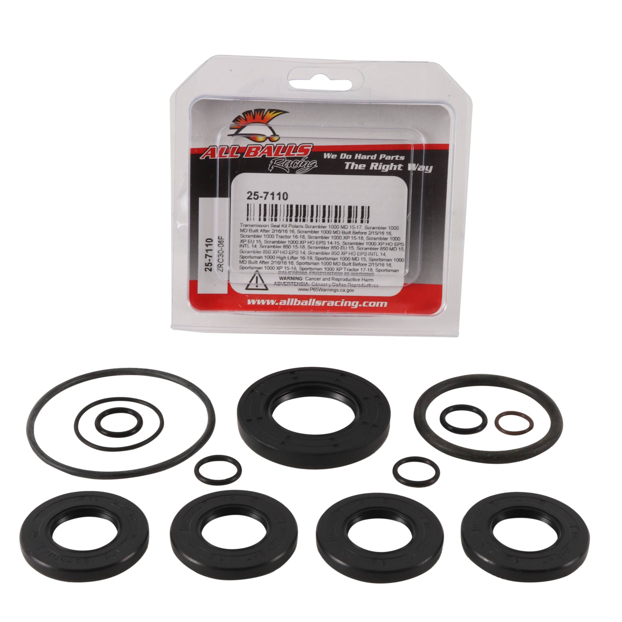 All Balls Transmission seal kit 25-7110 for Polaris Scrambler 1000 MD 15-17