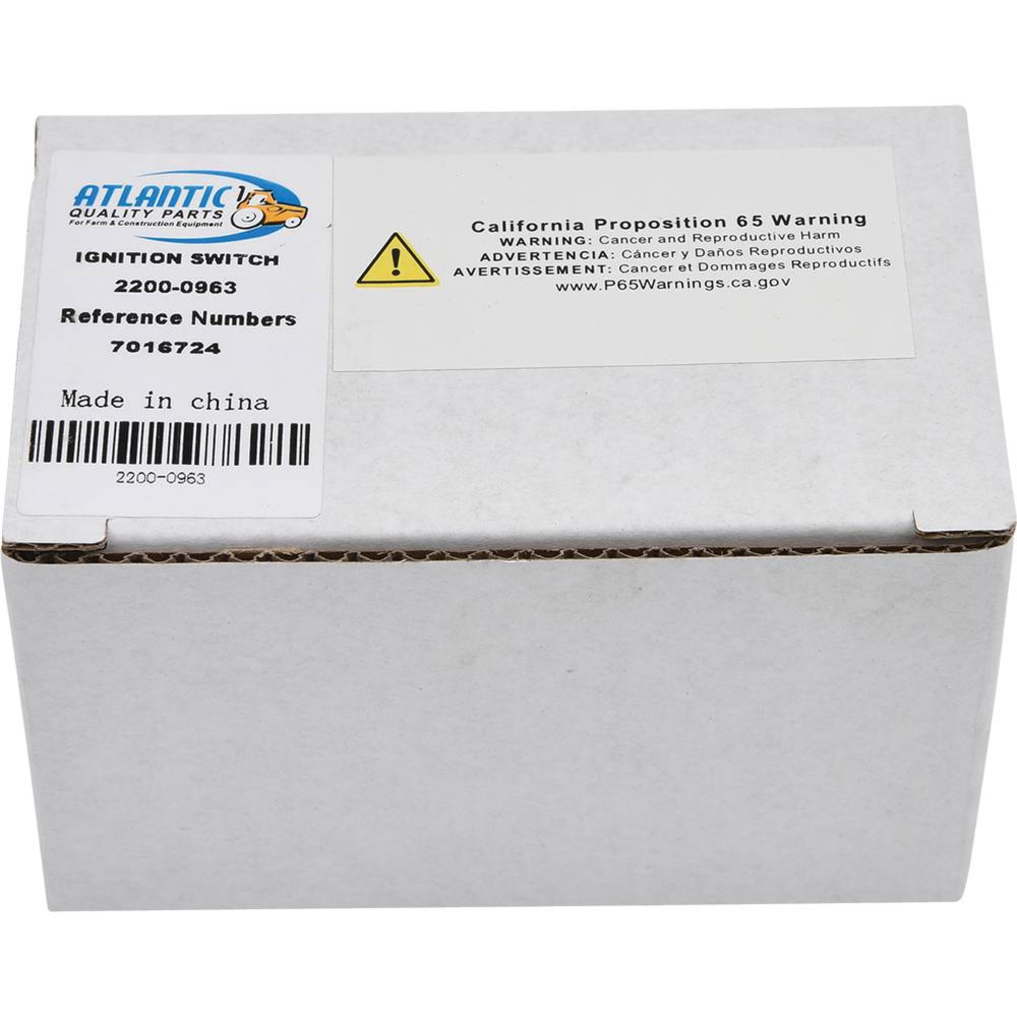 Ignition Switch for Bobcat 3450, 3200, 3400, 3400D, 3400DXL, 3400G; 2200-0963