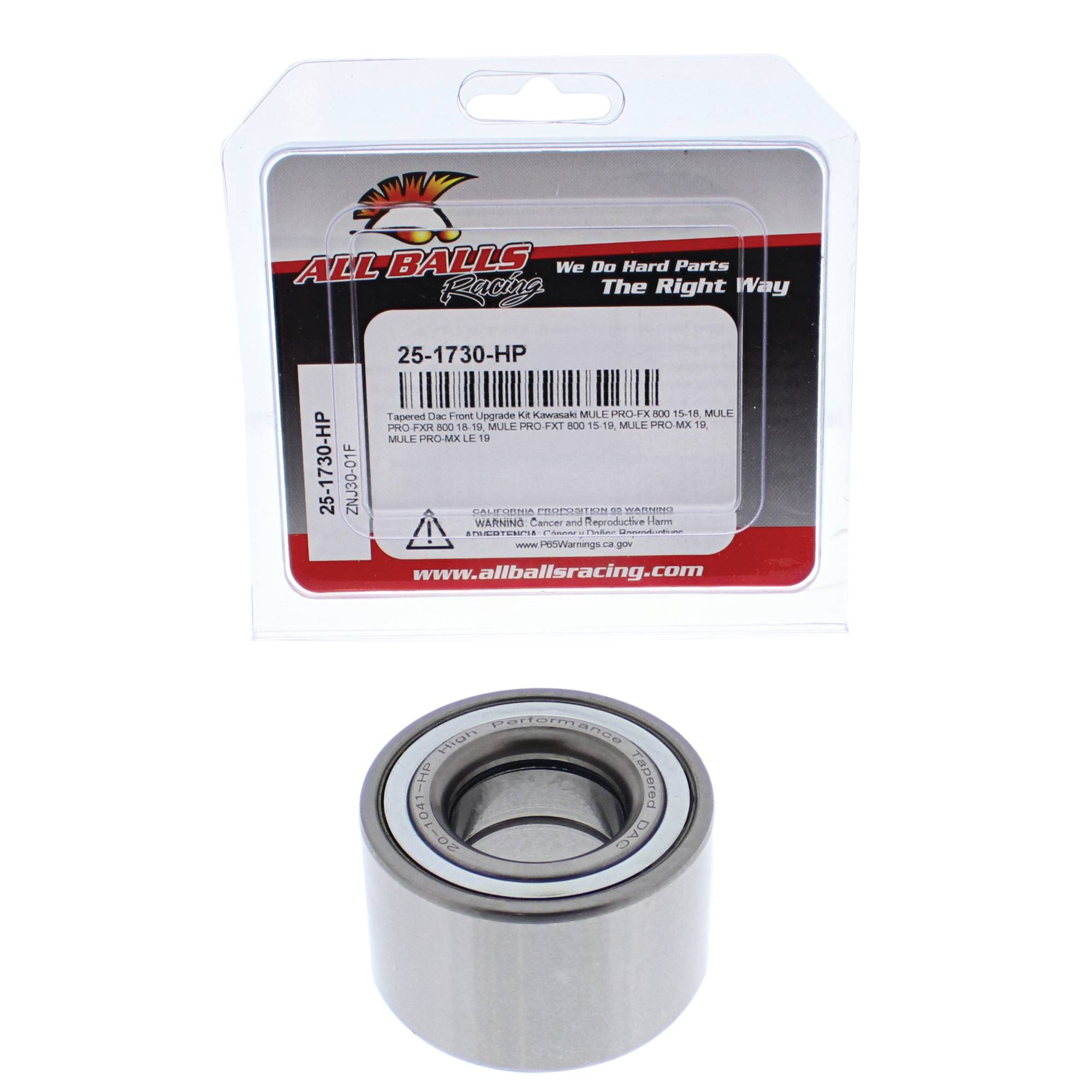 All Balls Tapered Dac Wheel Bearing Upgrade for Kawasaki MULE PRO-FX 800 15-18