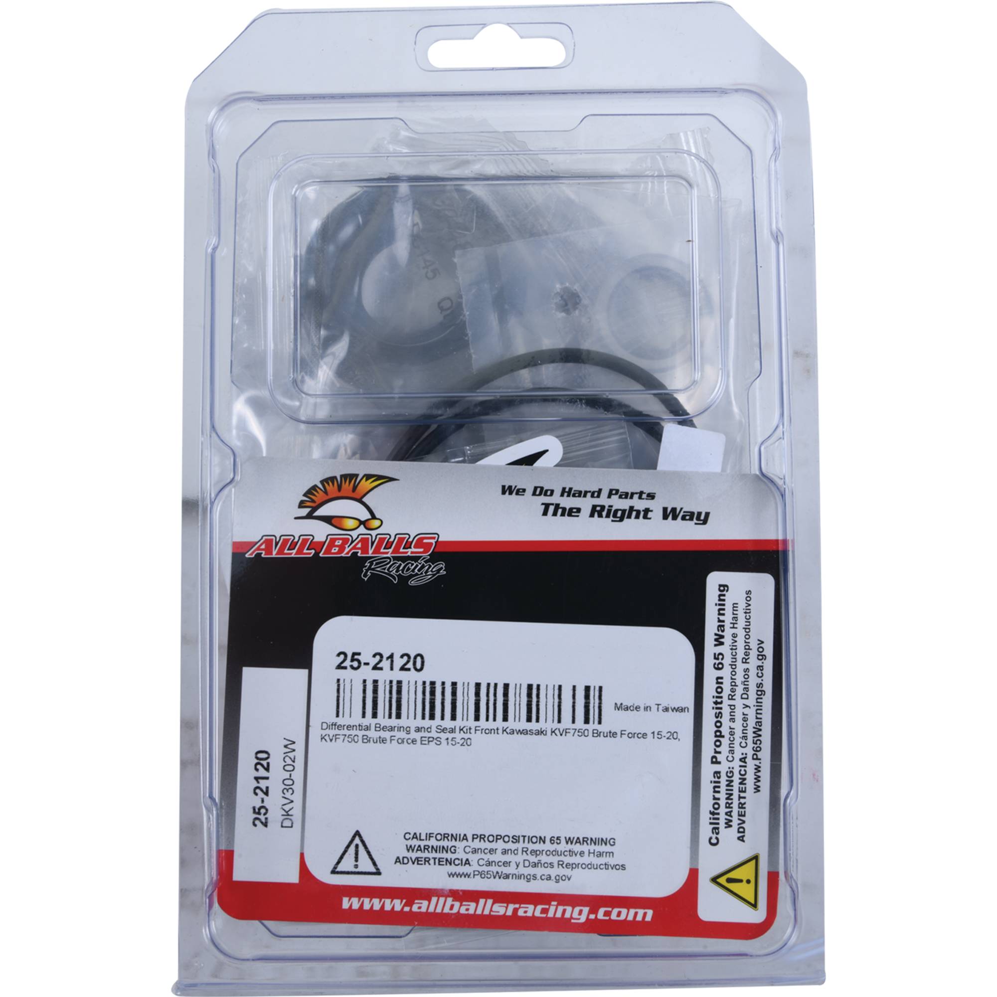 All Balls Differential Kit (25-2120) for Kawasaki KVF750 Brute Force 15-19