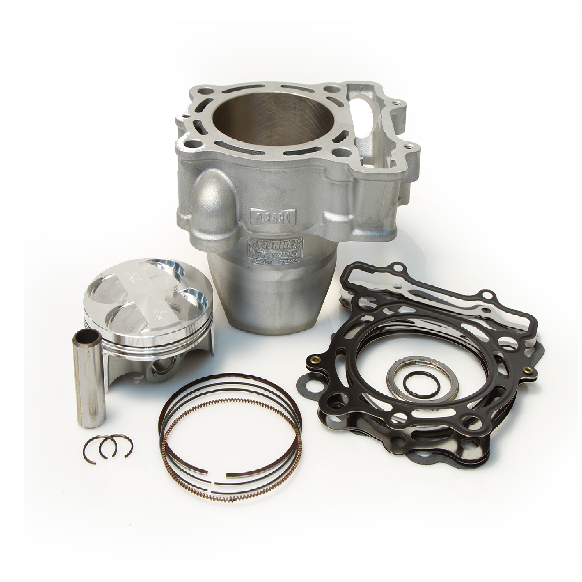 Cylinder Works Standard Bore Cylinder Kit For Kawasaki KX 250 F Dirt Bikes