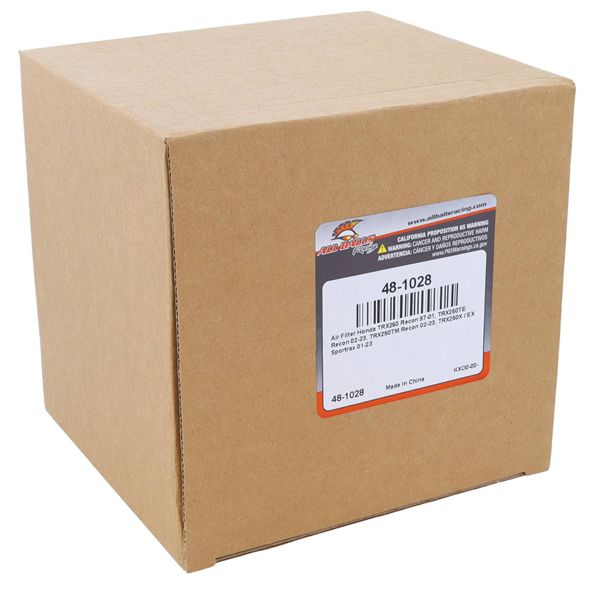 Air Filter Kit For Honda TRX250TE Recon 2002-2014, 2016-2021, 2023-2024 48-1028