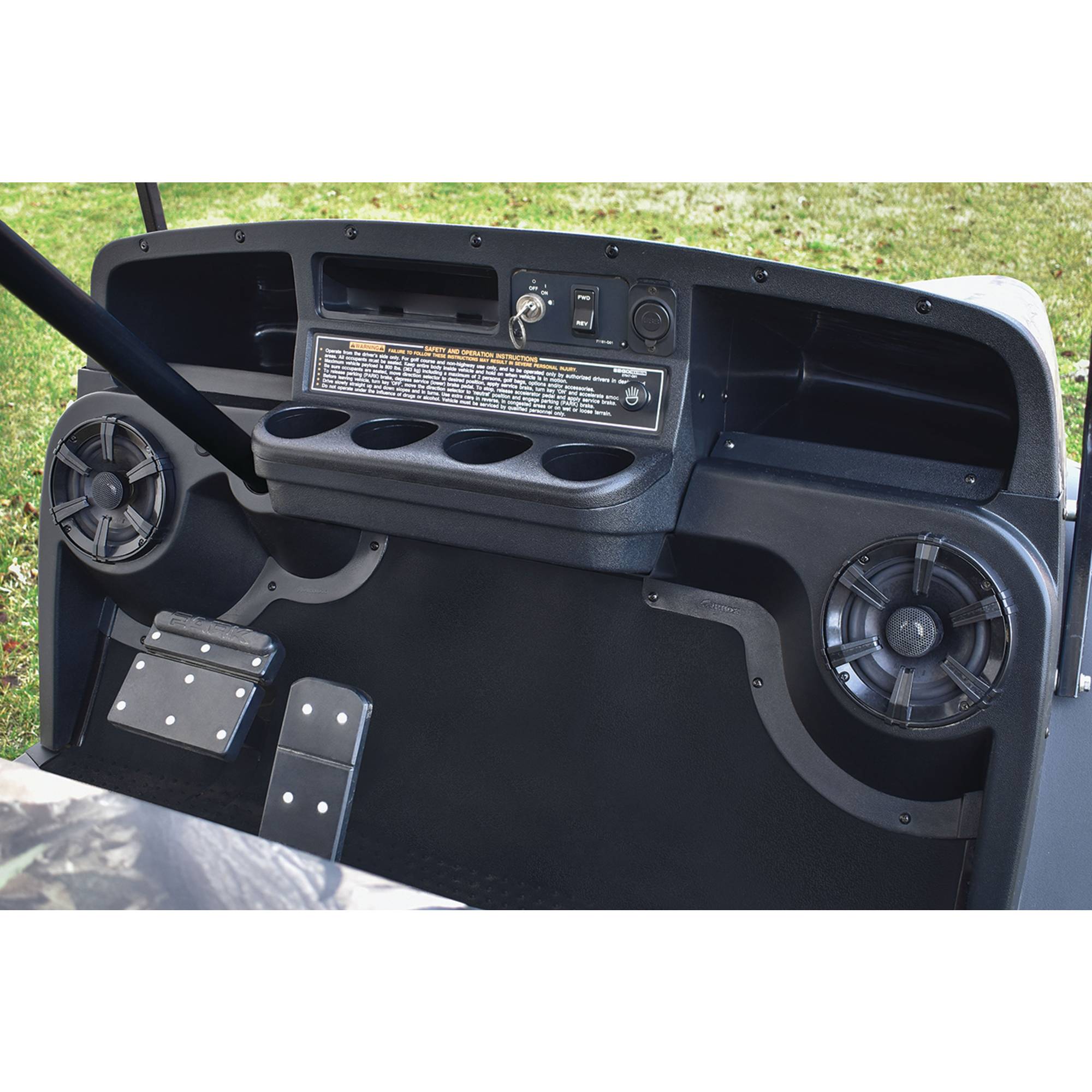 Speaker Pods For E-Z-GO TXT 1994 and newer golf carts 627153; RAD-913