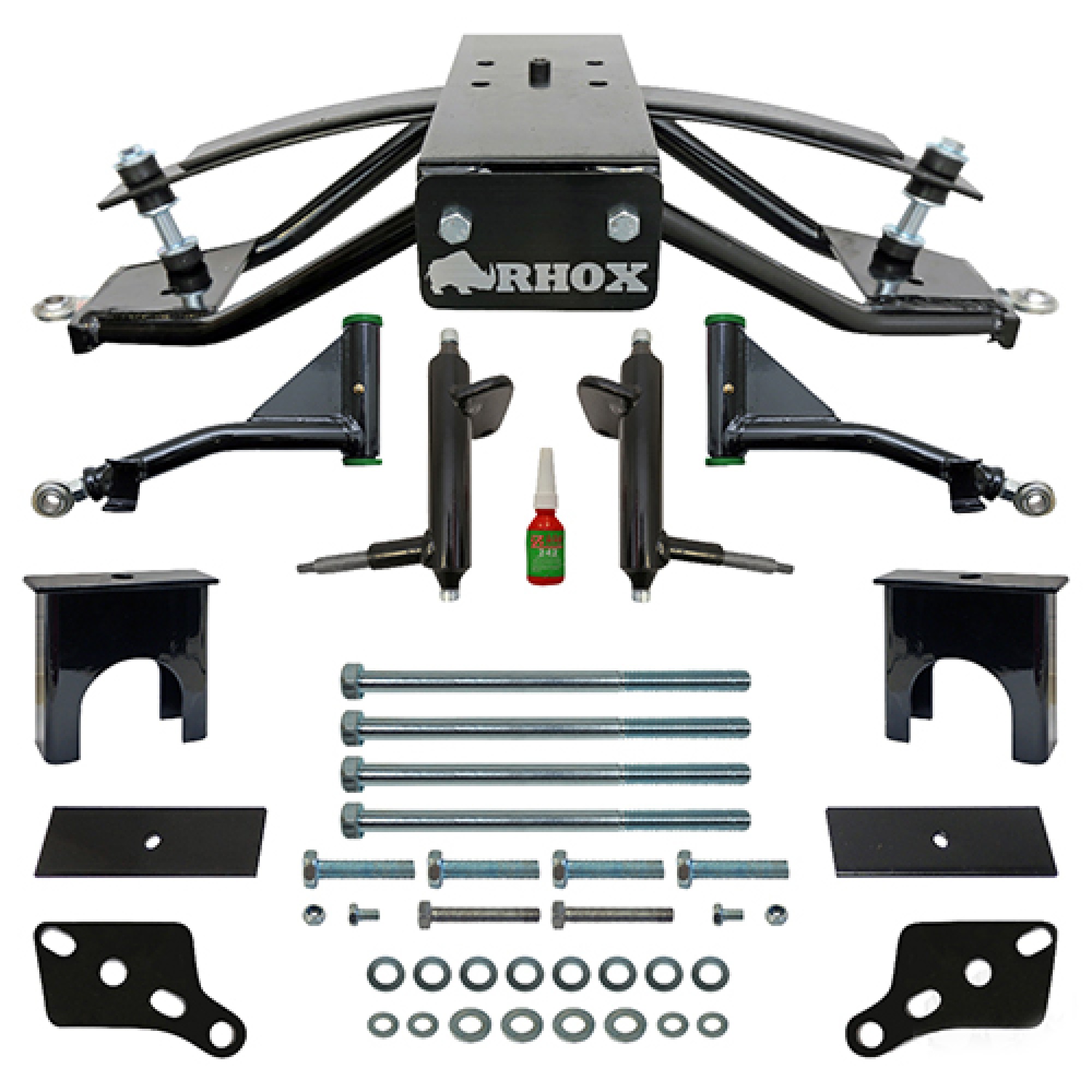 Lift Kit For Club Car Tempo, without factory lift&Precedent golf carts; LIFT-563