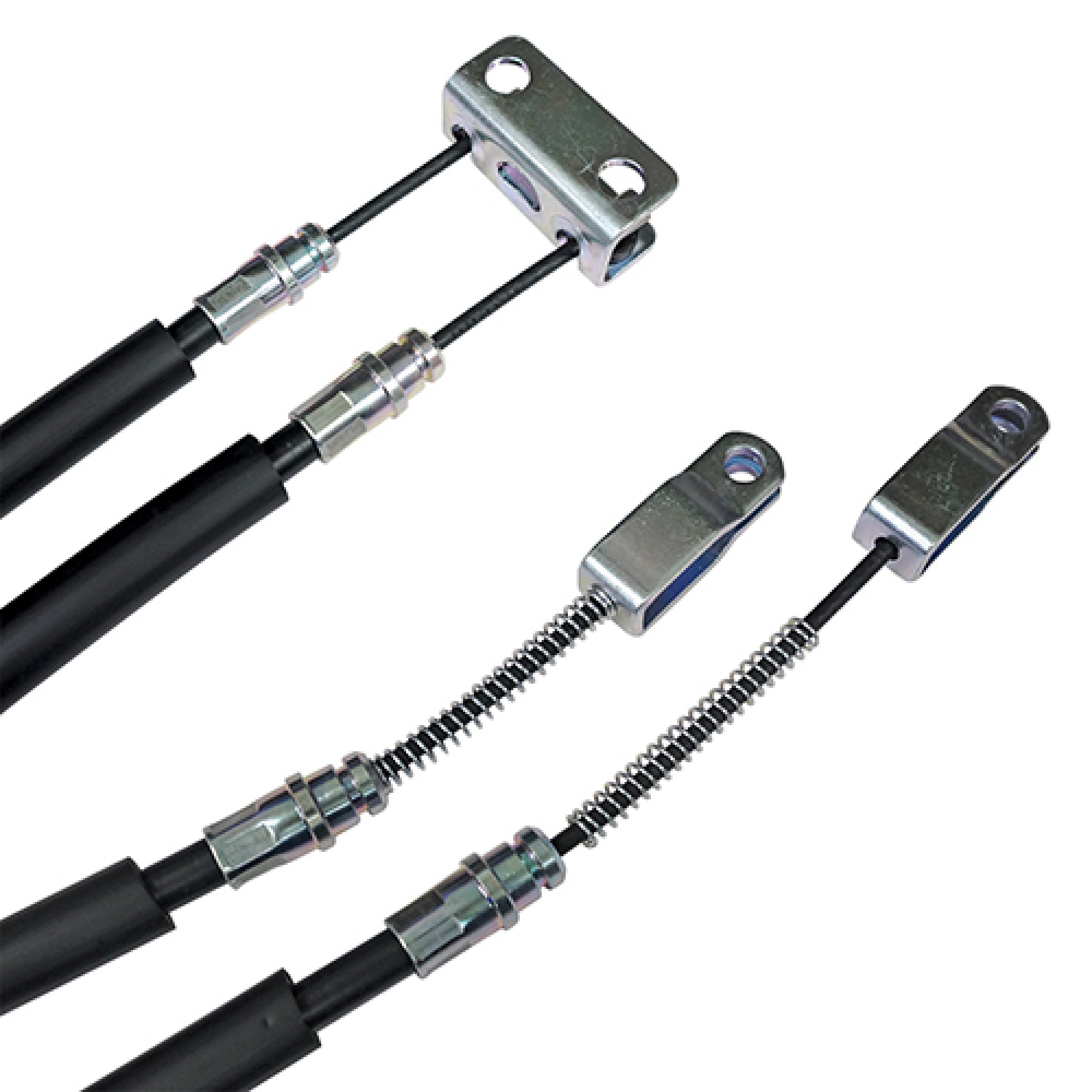 Brake Cable Set w/ Bracket For E-Z-GO TXT and Medalist 1994 and Newer; CBL-046
