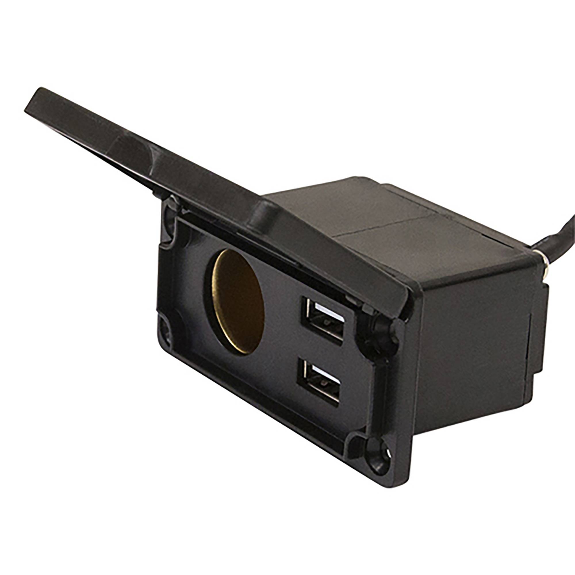 Power Center Power Outlet 12V, USB Outlets 5V golf carts; ACC-0106