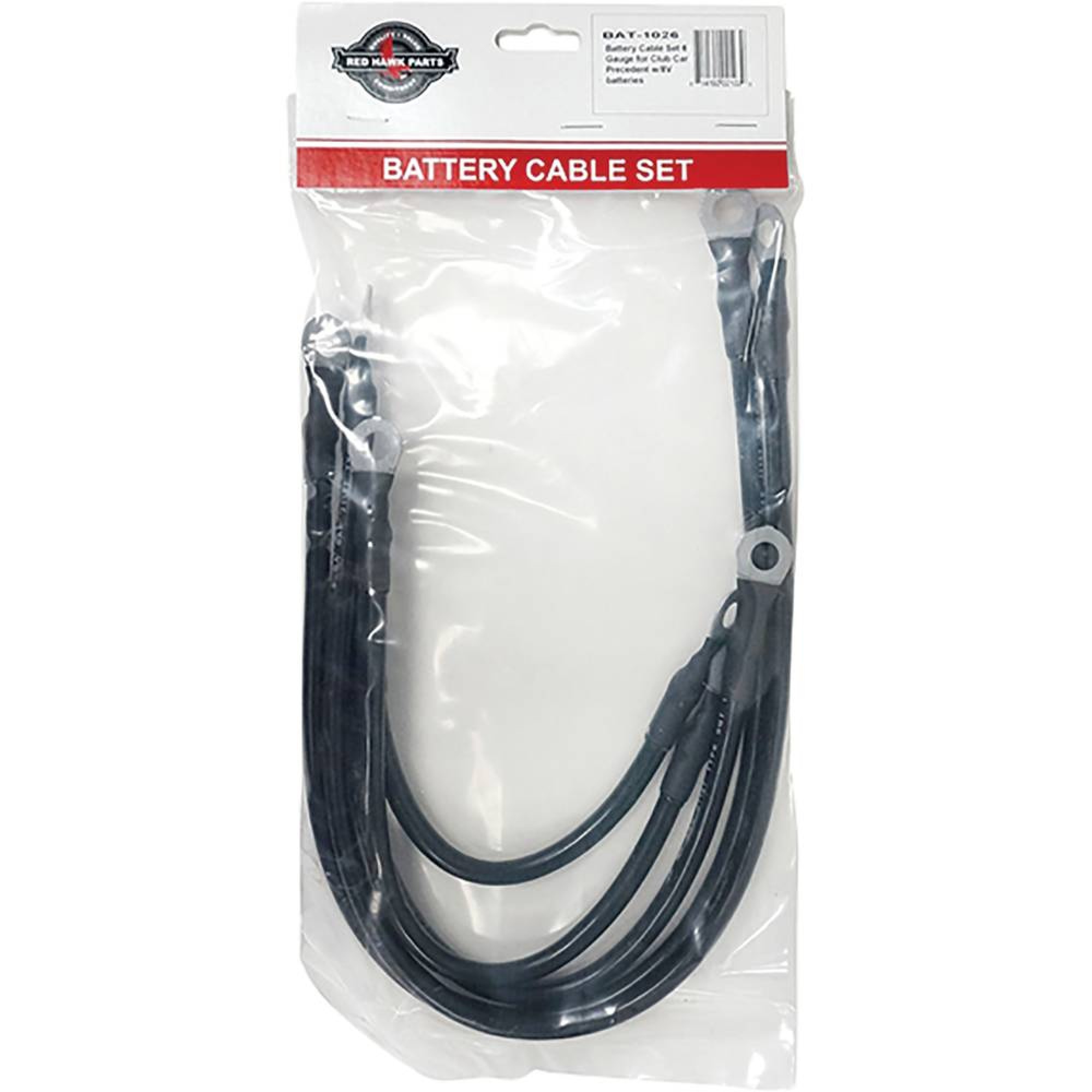 Battery Cable Set For Club Car Tempo, Onward, Precedent, 8V17-033; BAT-1026