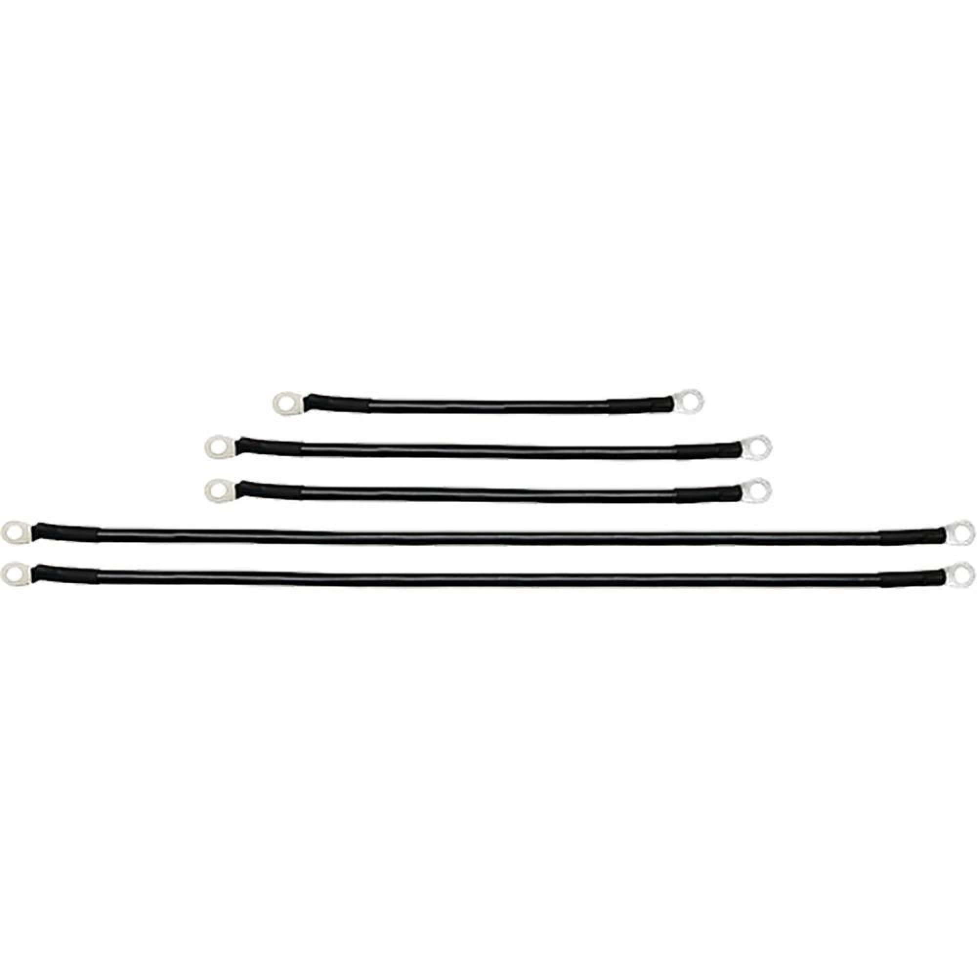 Battery Cable Set For Club Car Tempo, Onward, Precedent, 8V 17-034; BAT-1026A