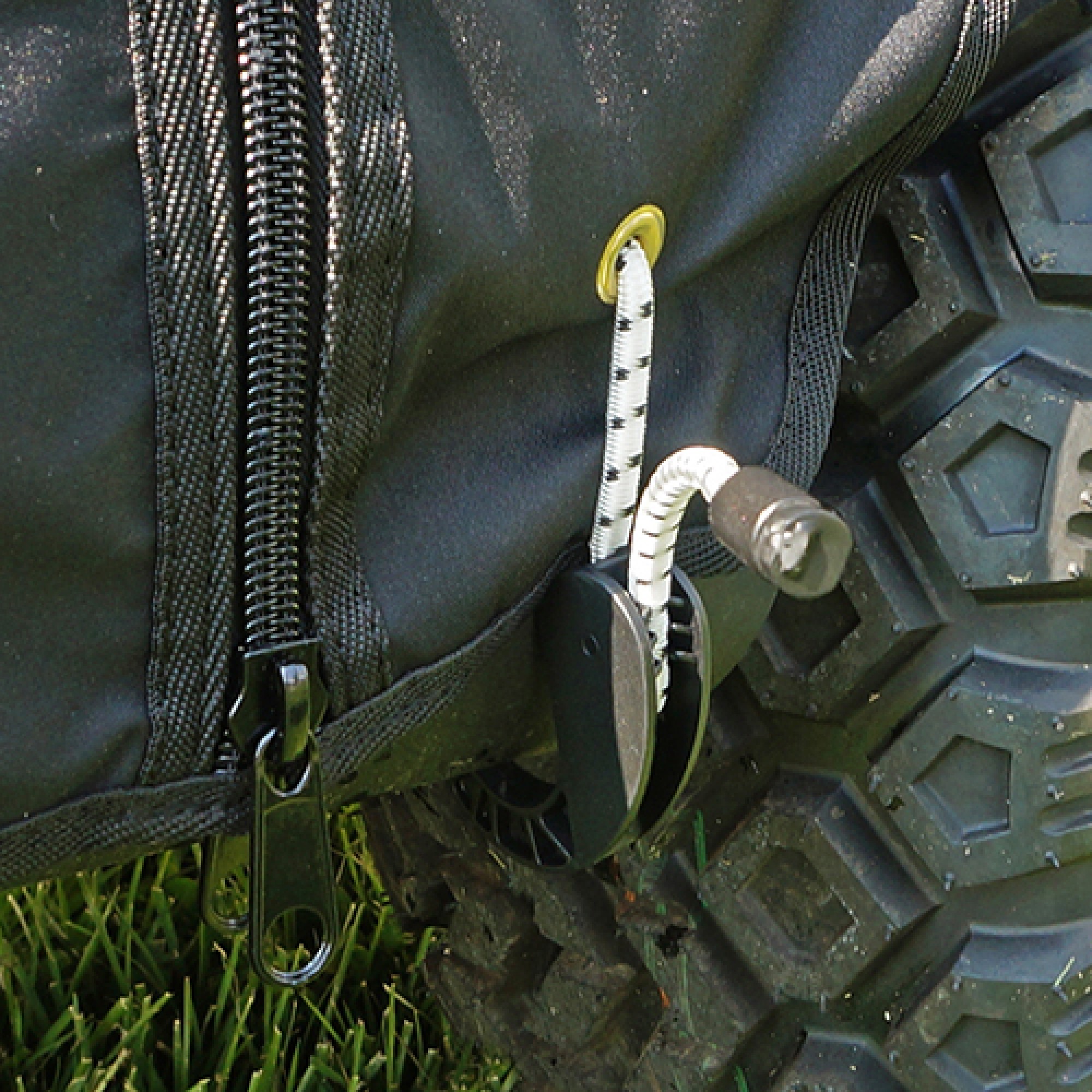 Enclosure For Yamaha Drive, with rear seat Black Color Golf Carts; ENC-030-B