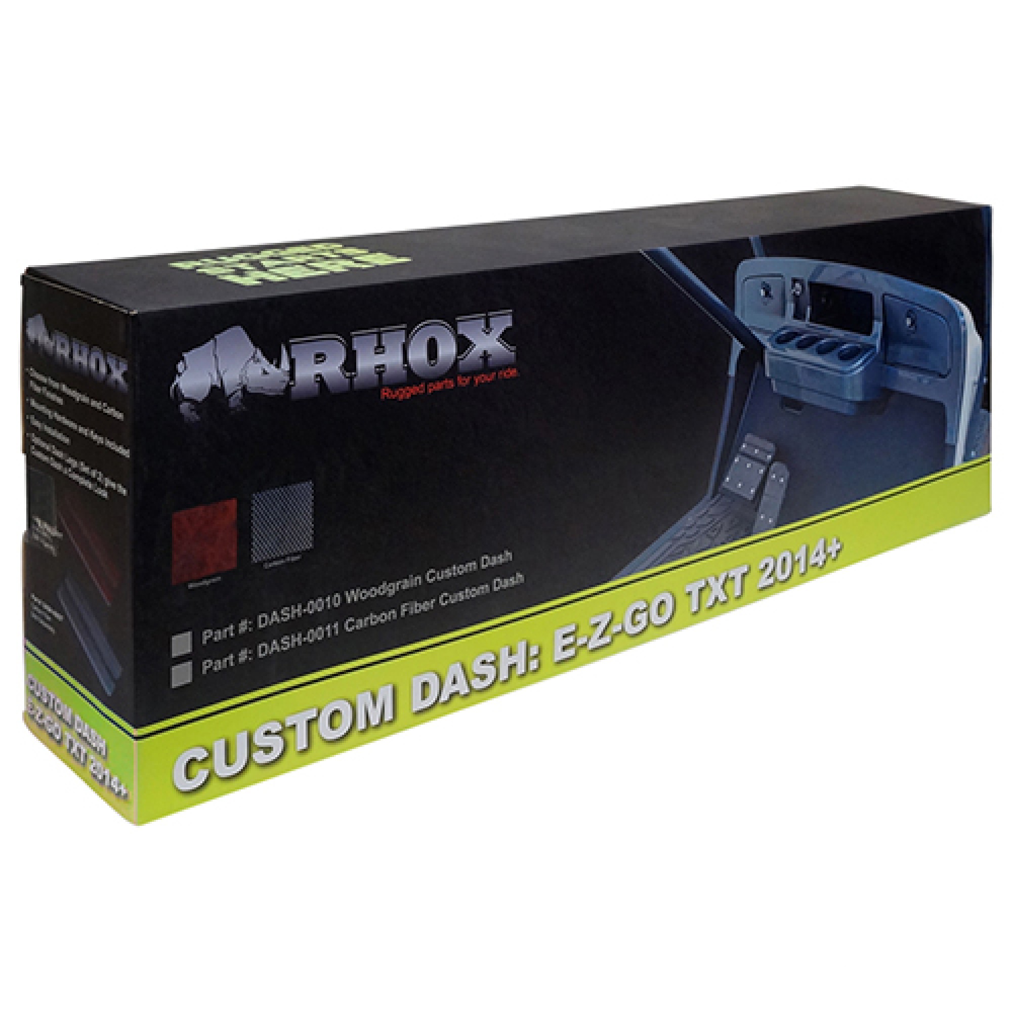 Dash For E-Z-GO TXT 2014 and newer 2-13/16" Cup Holder ID Golf Carts; DASH-0010