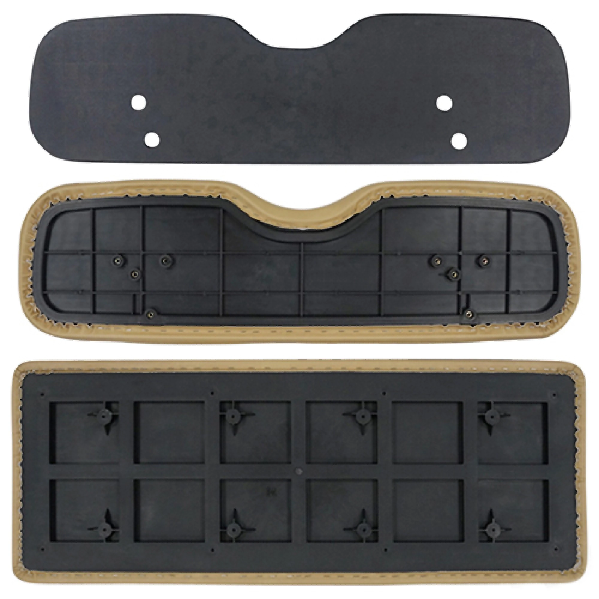 Cushion Set For E-Z-GO TXT Golf Carts; SEAT-610U-T