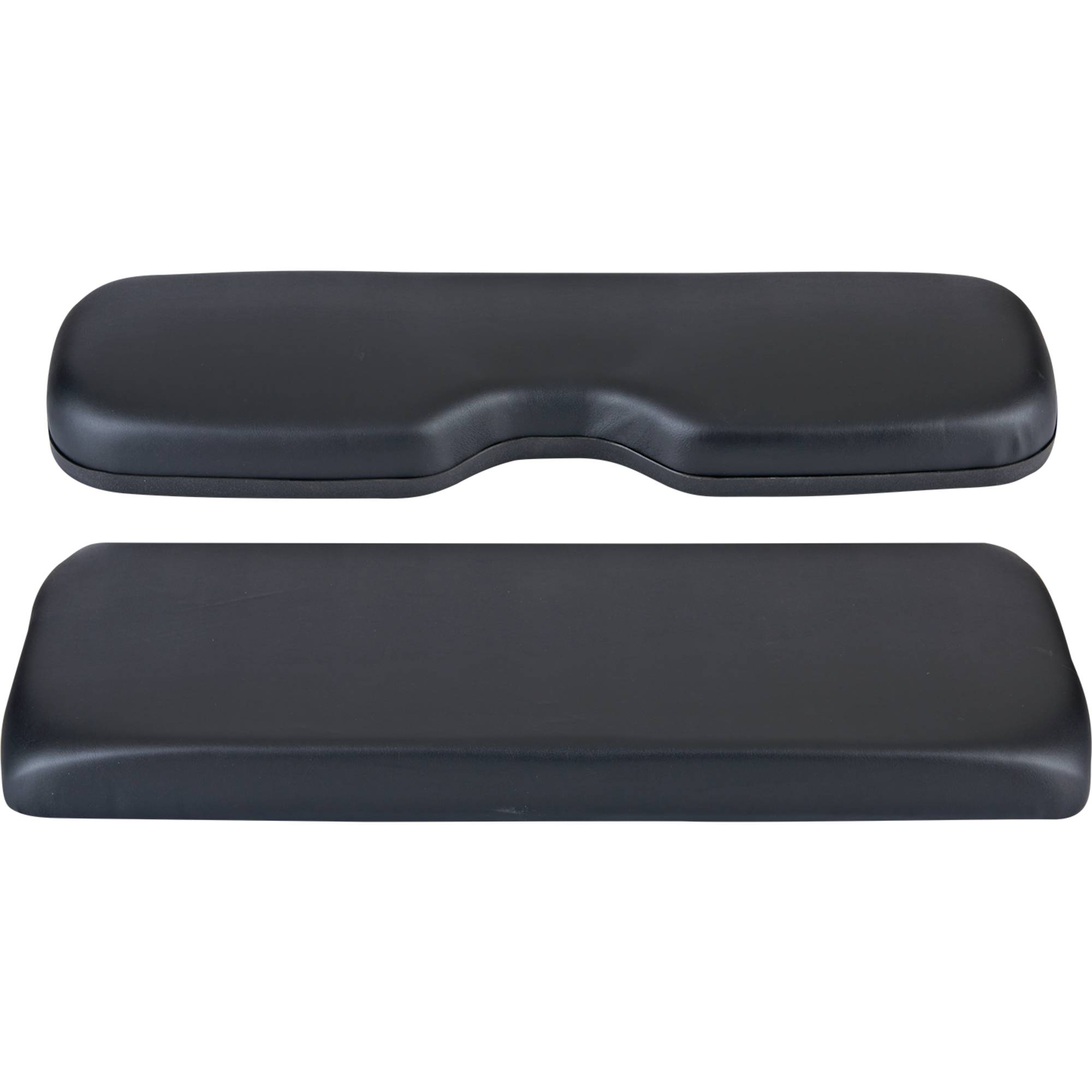 Cushion Set Black, Universal Board, No Welt Pattern Golf Carts; SEAT-601U-B