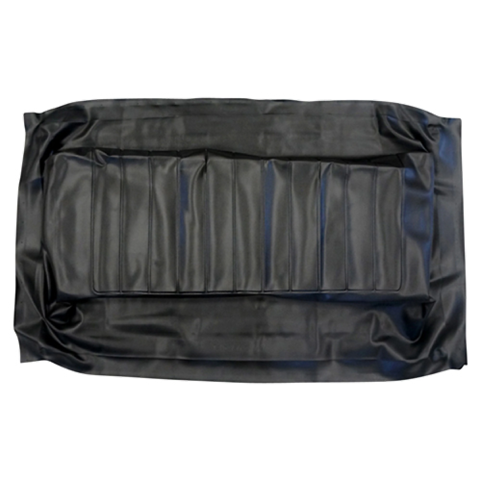 Back & Bottom Front Seat Covers For Yamaha G8, G11 and G14-G22 Black; SEAT-0064