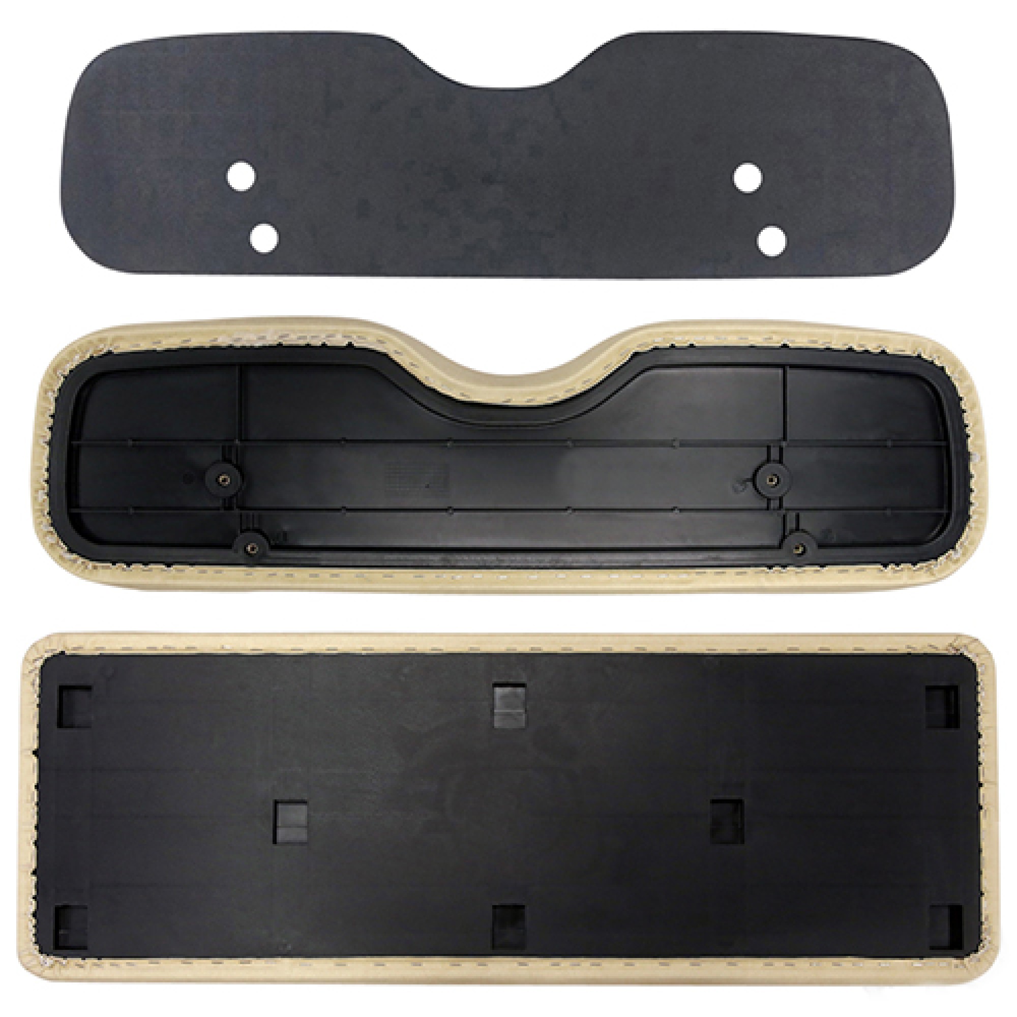 Cushion Set - Buff For Club Car DS Golf Carts; SEAT-021B