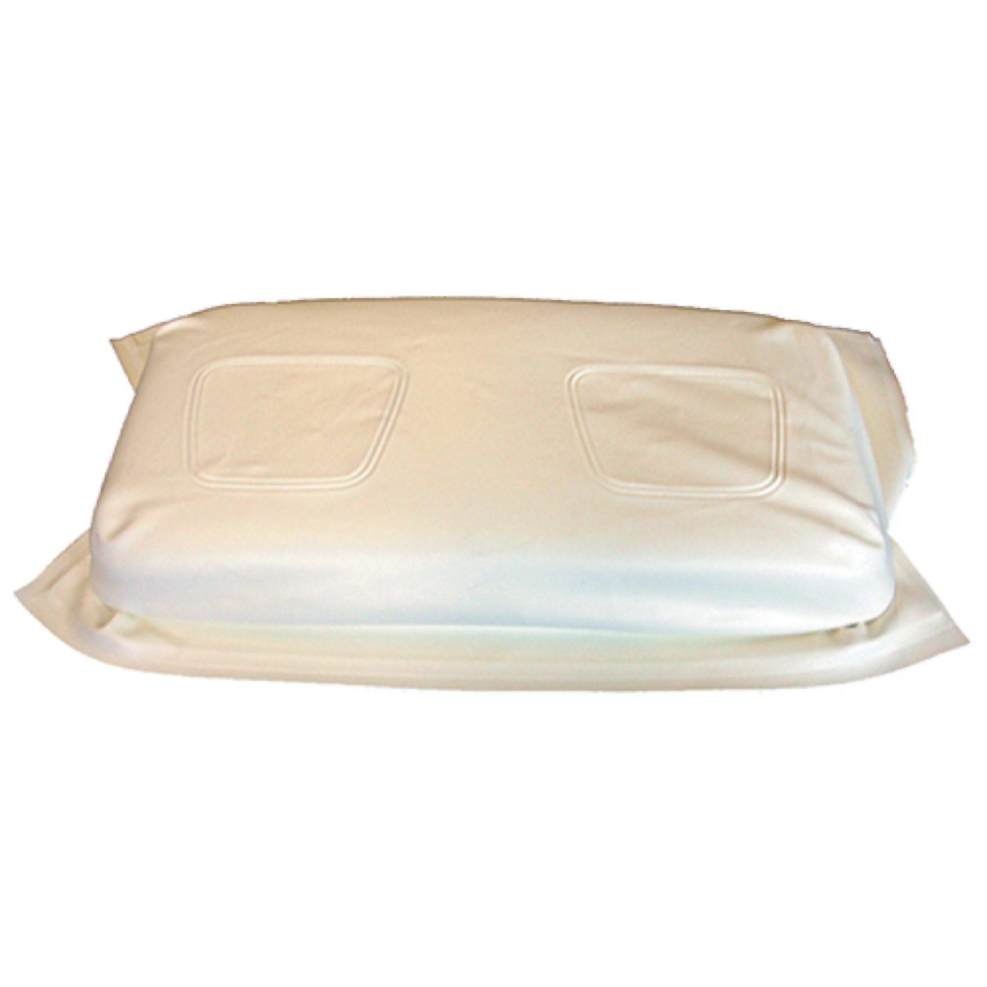 White Seat Bottom Cover For Club Car New Style 2000 & Newer 101998202; SEAT-0008