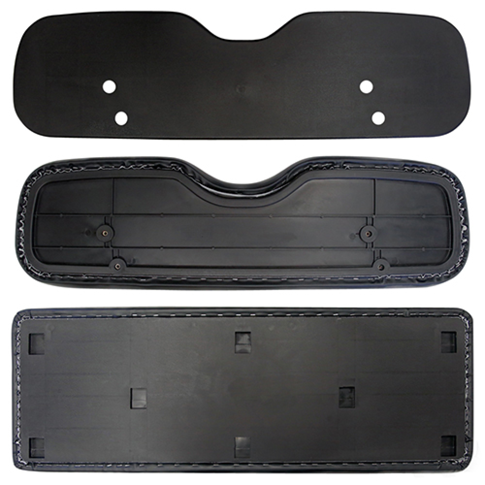 Cushion Set, Black Golf Carts; SEAT-001B