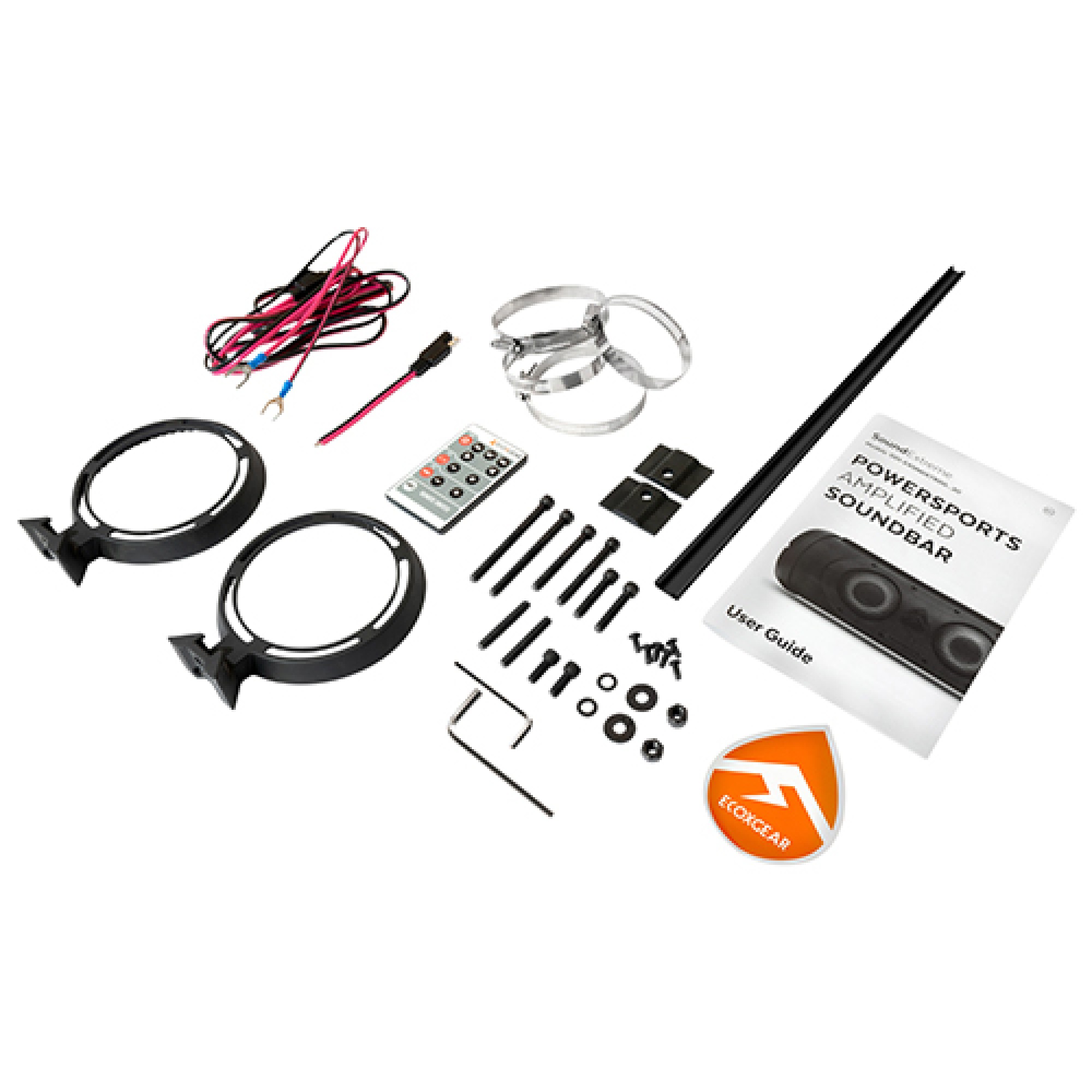 Sound Bar 500 watts of peak power output, 25.5"W x 4.5" D x 4.5" H; RAD-508